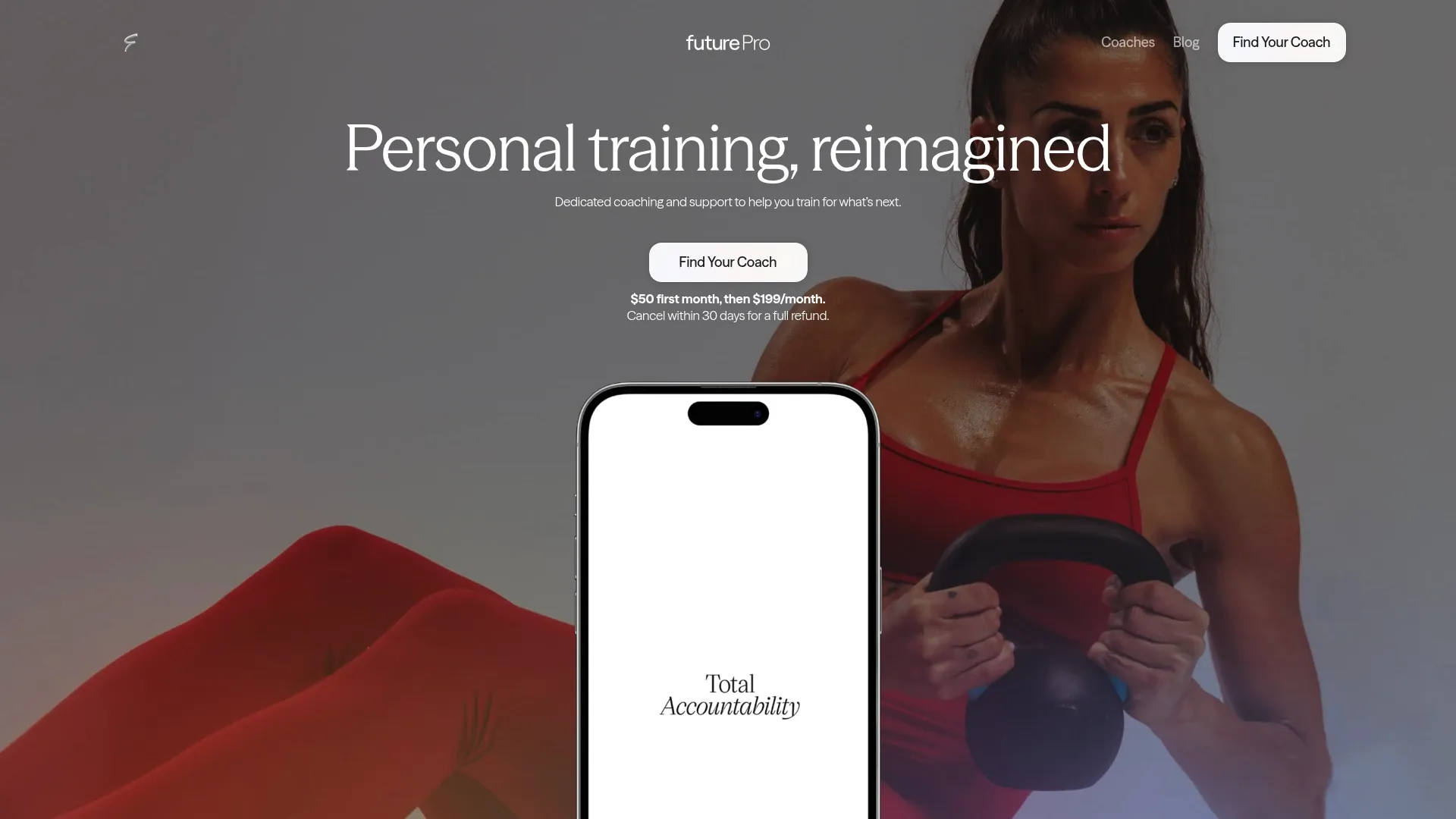 Future online fitness coaching