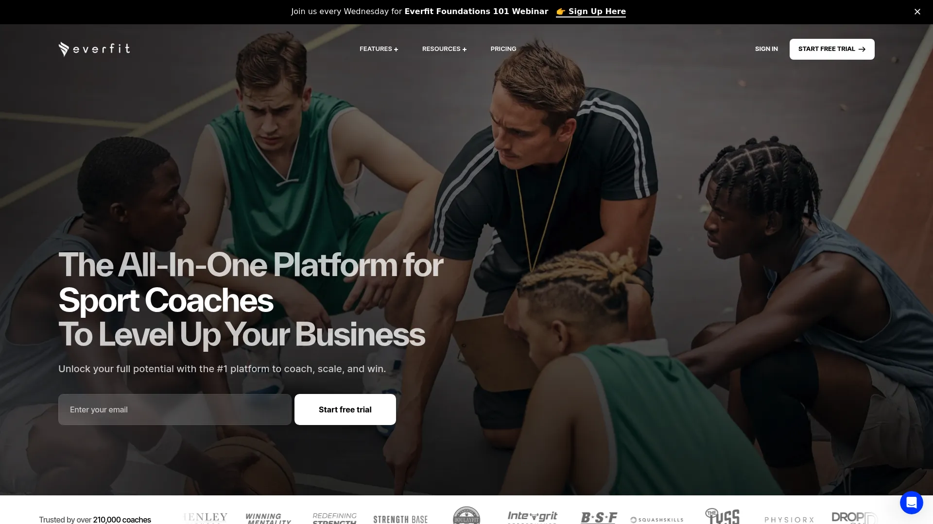 Everfit personal training software