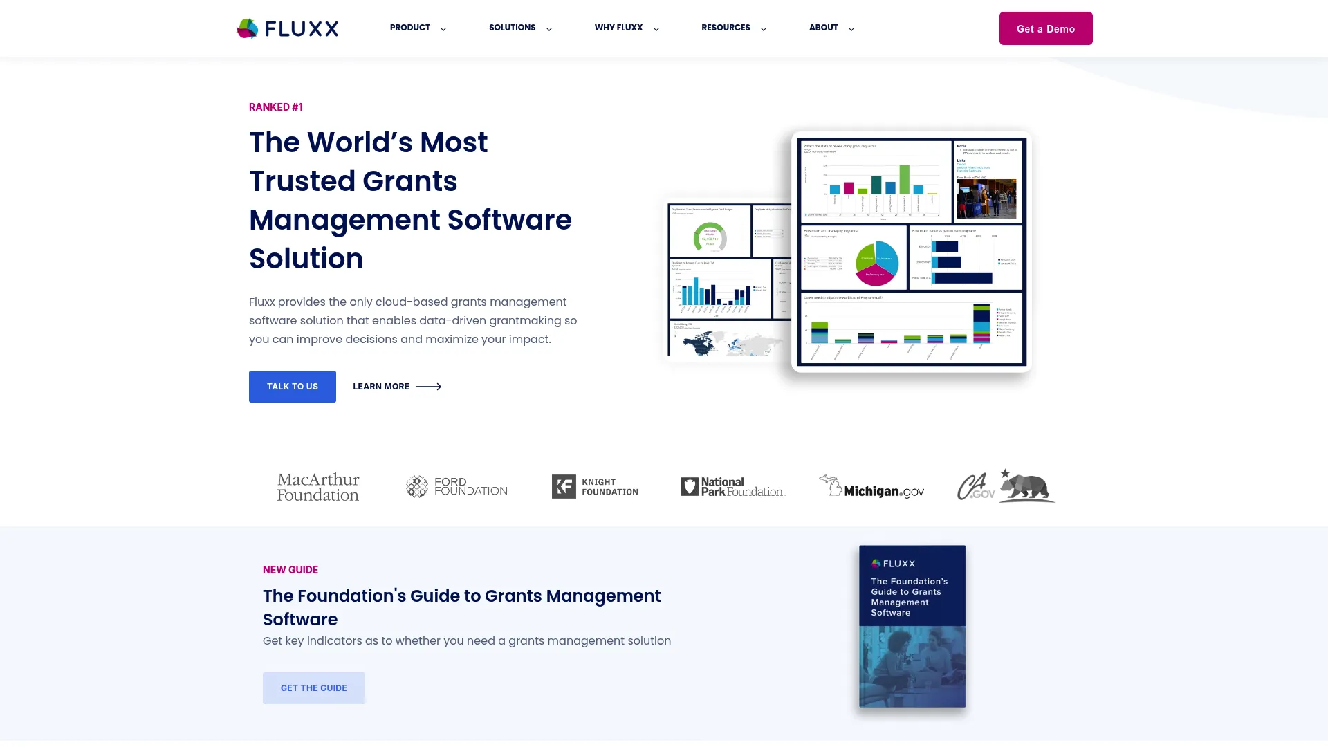 Fluxx grantmaking software platform