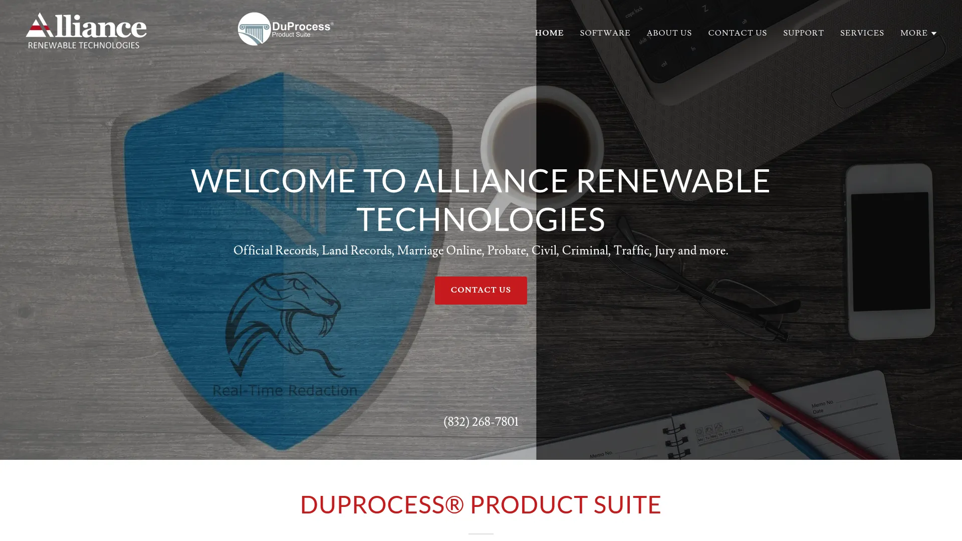 DuProcess court case management interface