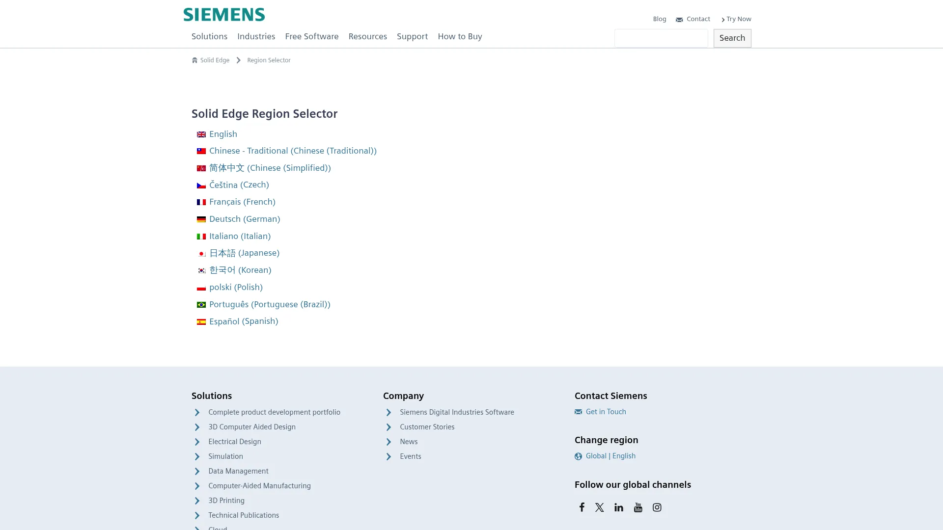 Solid Edge CAD design software