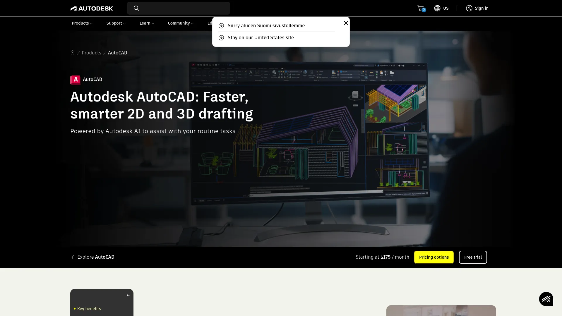 AutoCAD CAD drafting software screenshot