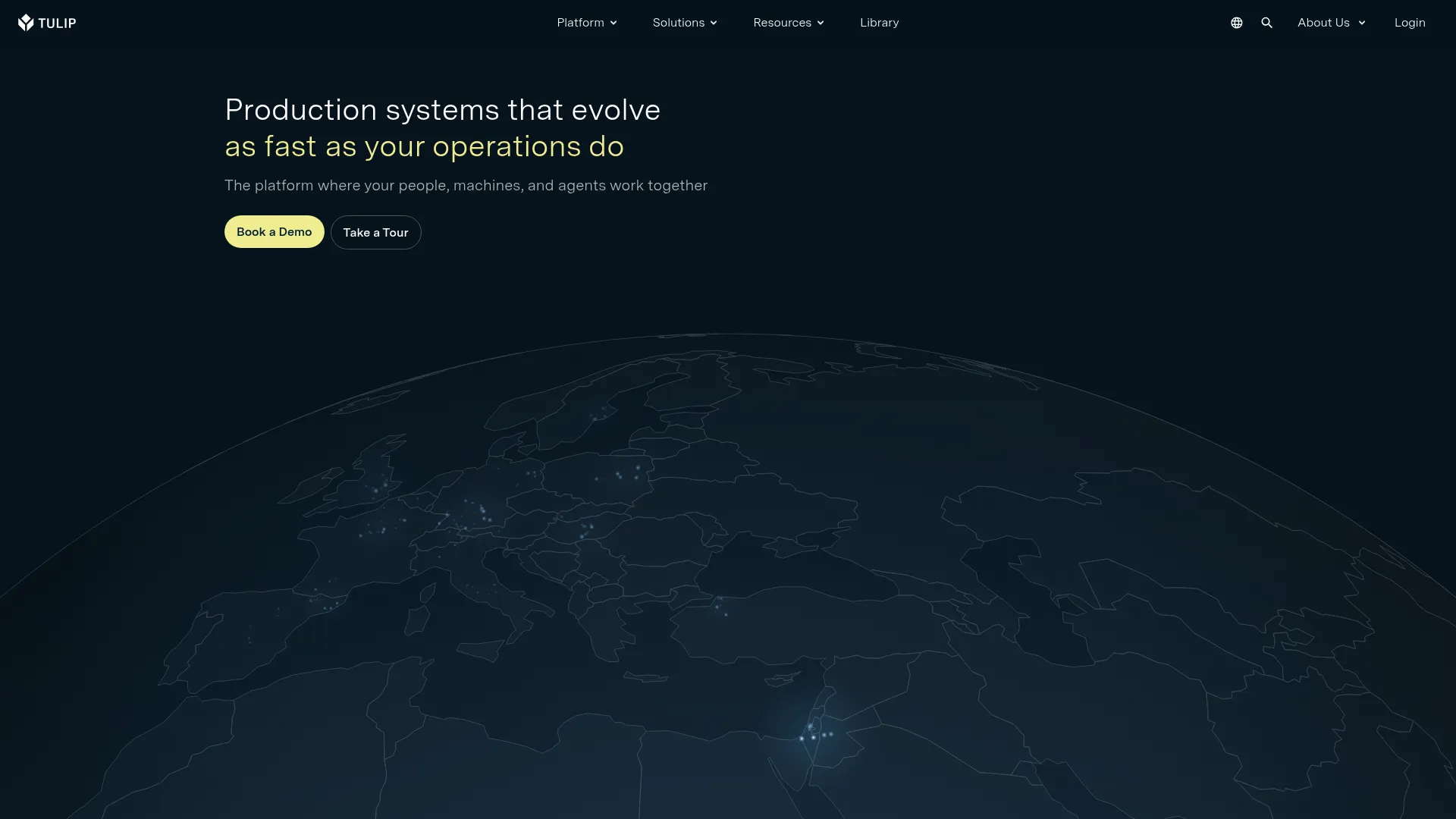 Tulip Platform product page