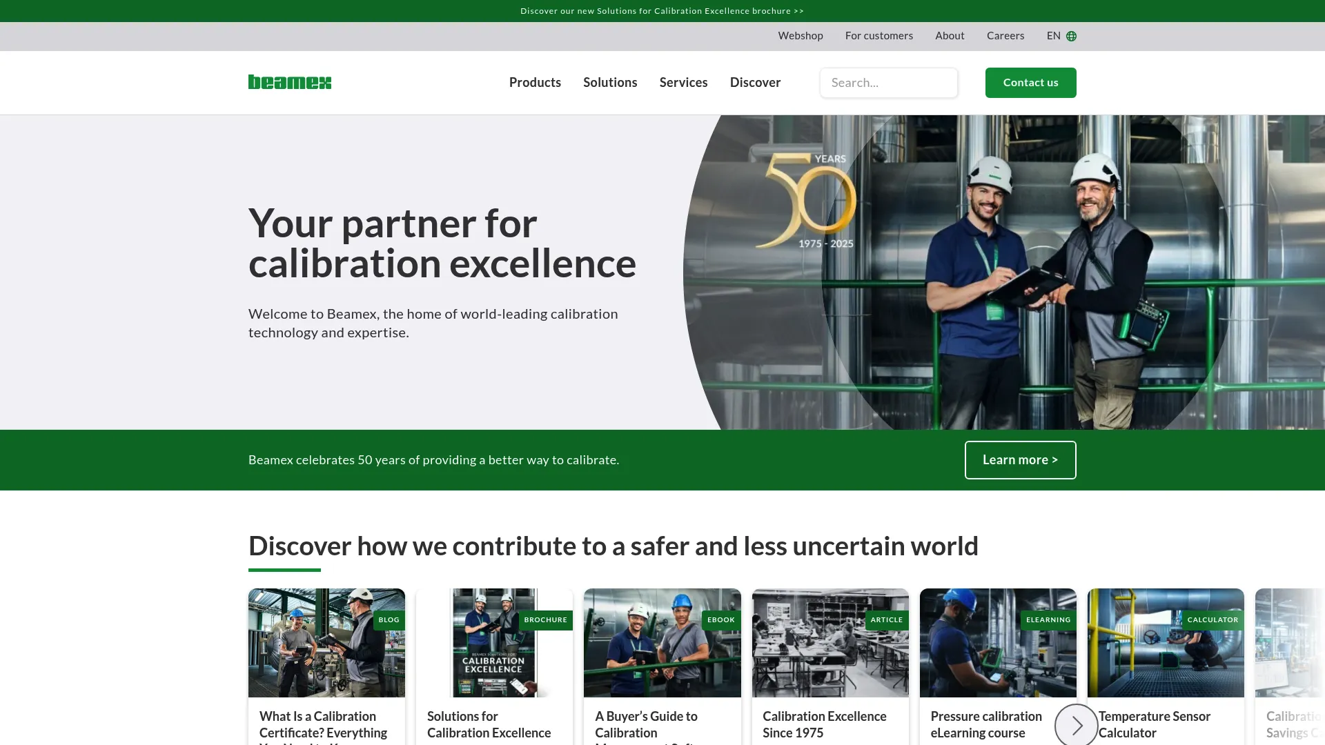 Beamex CMX calibration management software interface
