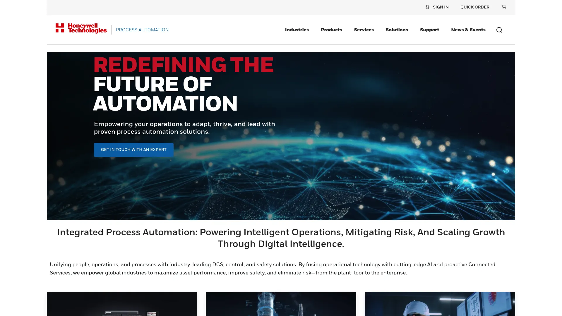 Honeywell UniSim Design Suite page