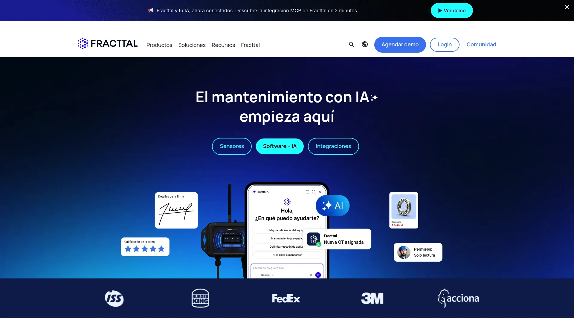 Fracttal One cloud CMMS platform