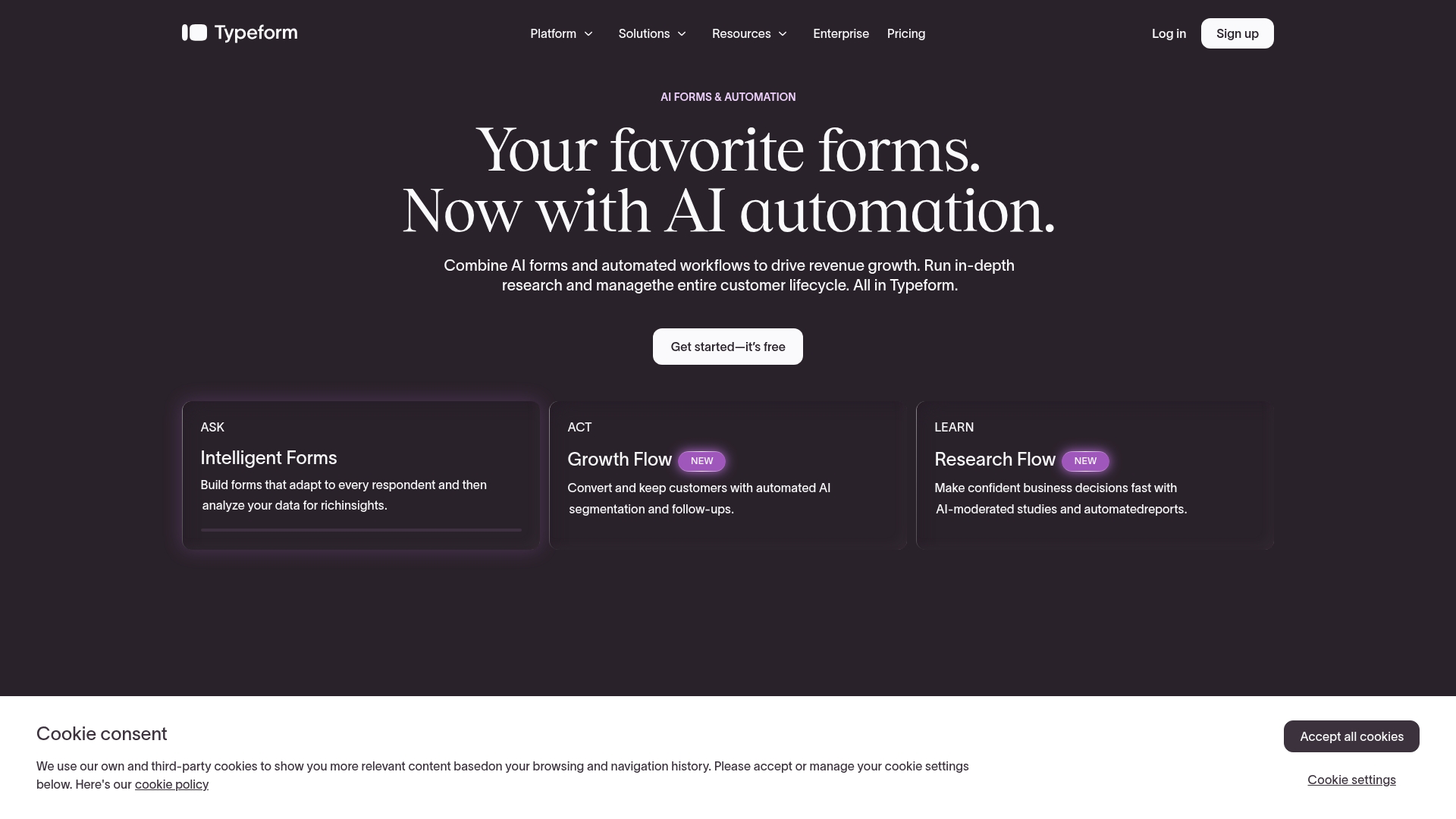 9. Typeform