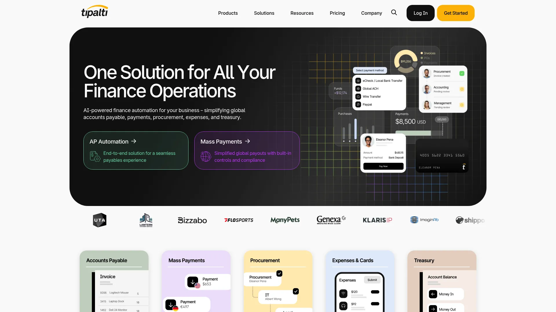 Tipalti finance automation and accounts payable platform
