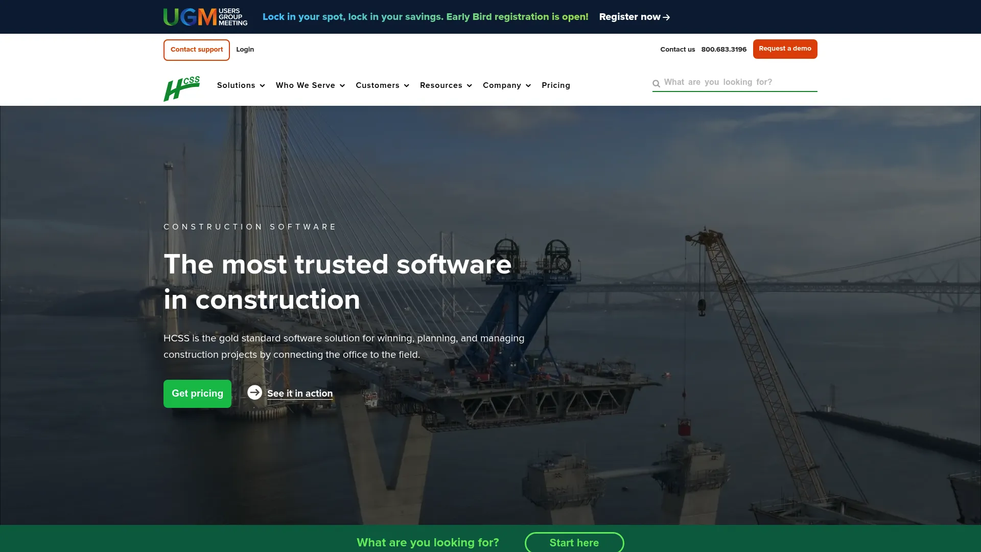 HCSS construction management software