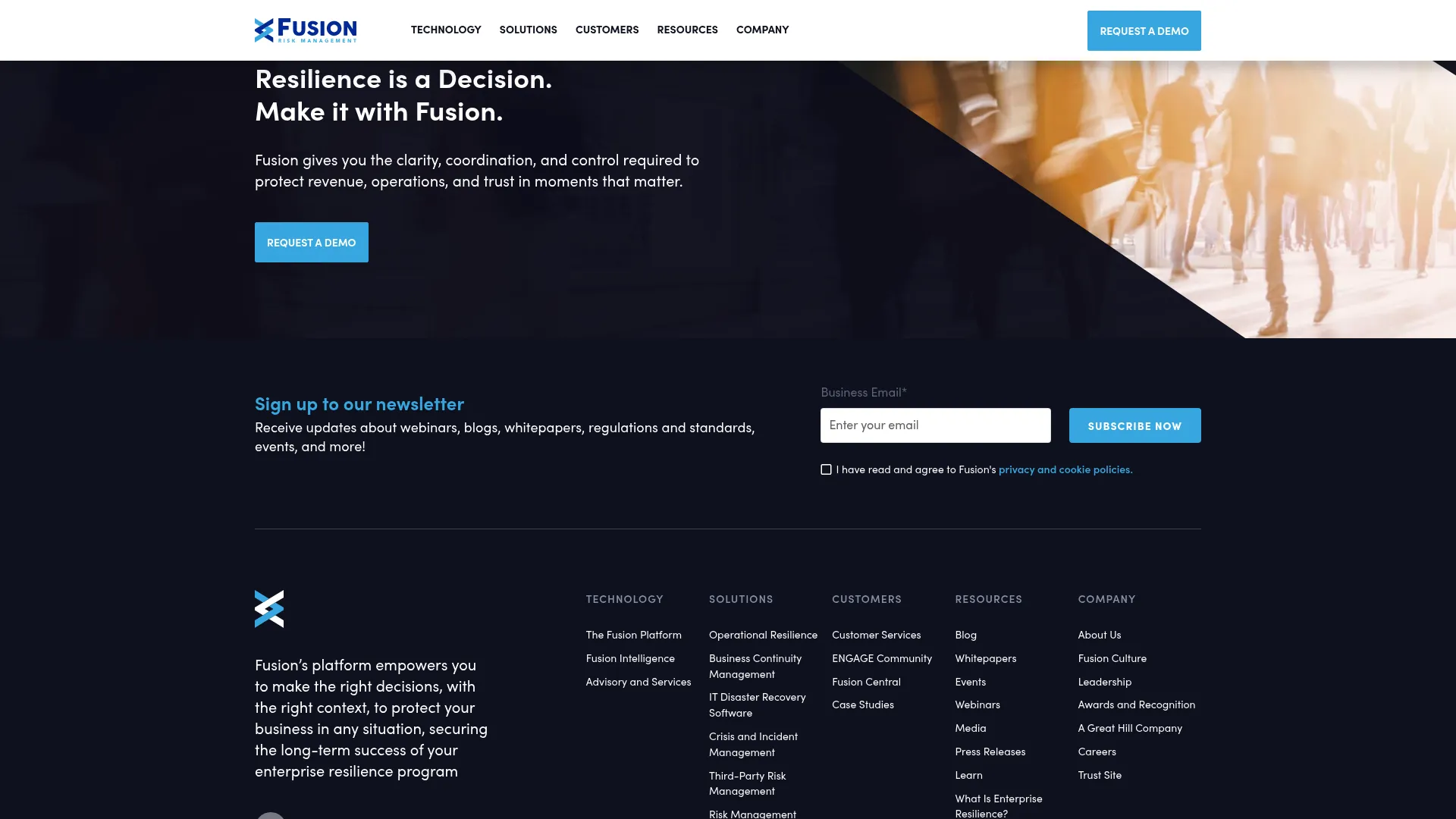 Fusion Framework System product page