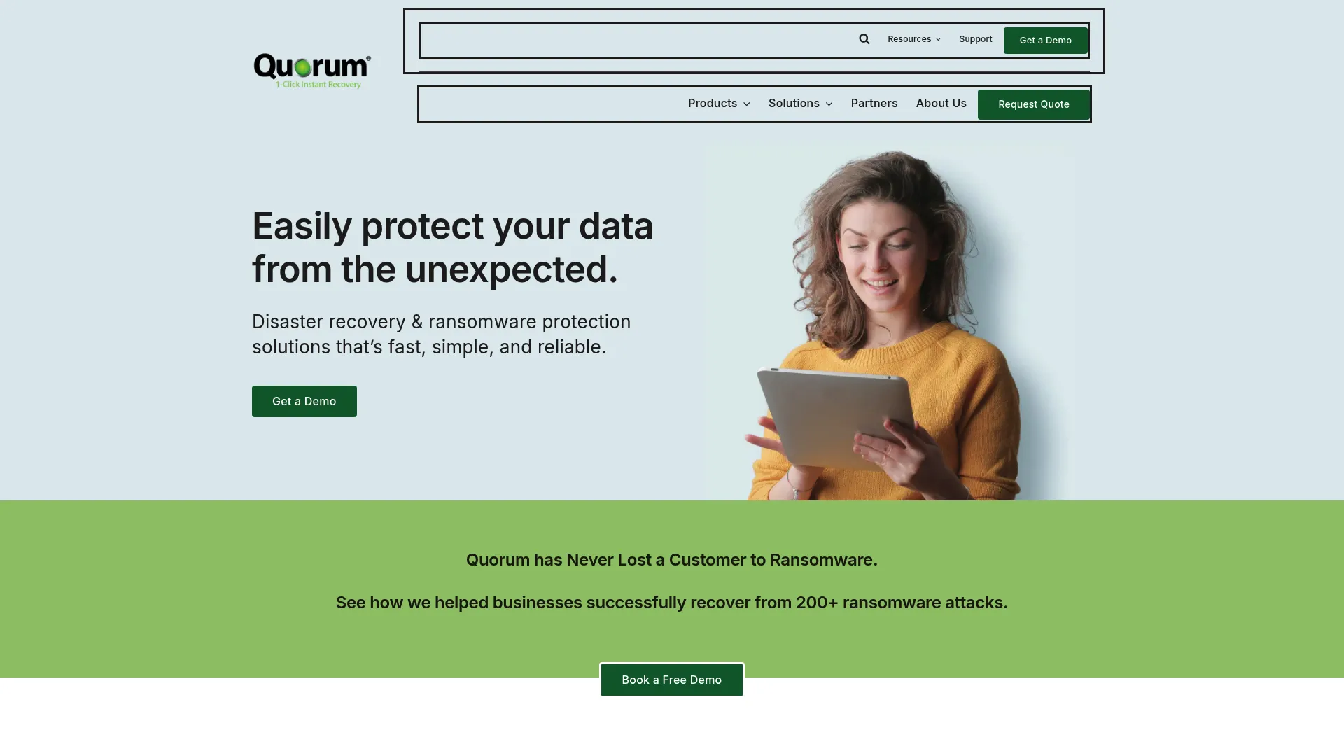 Quorum homepage
