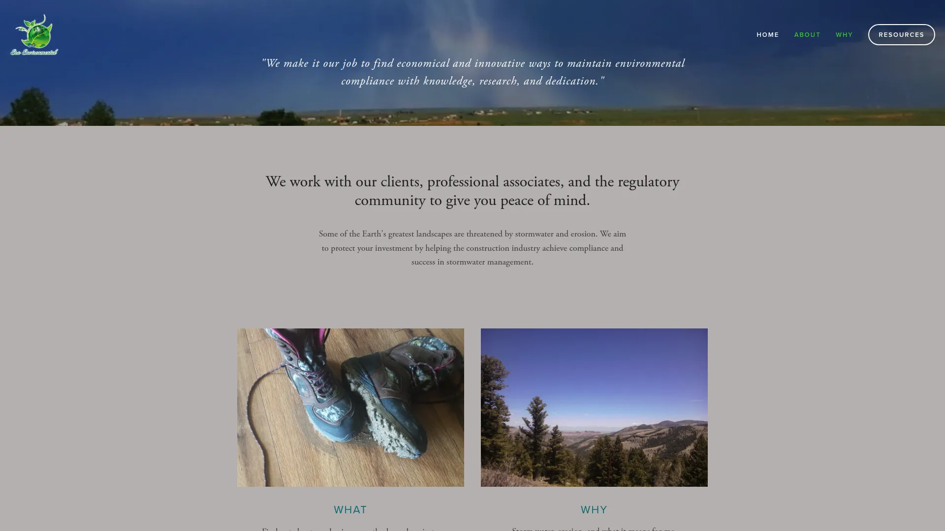 ERA Environmental compliance services page