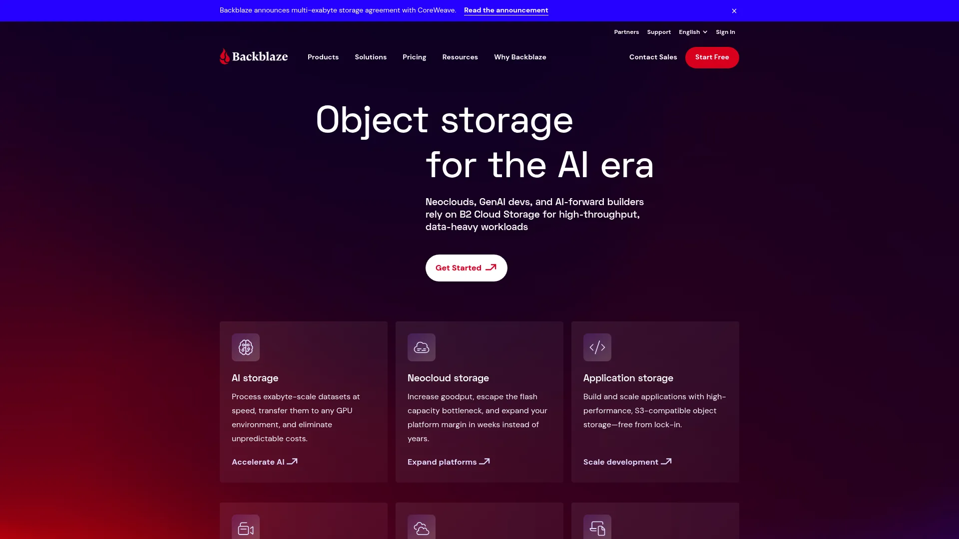 Backblaze computer backup screen