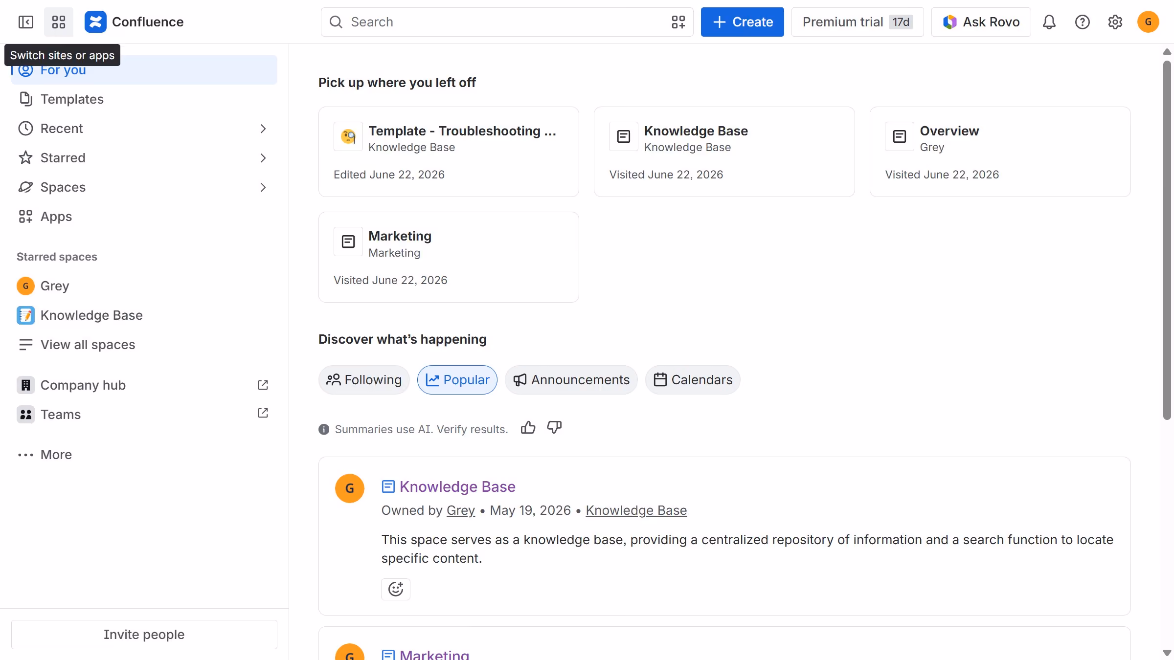 How to filter users by not invited status in Confluence