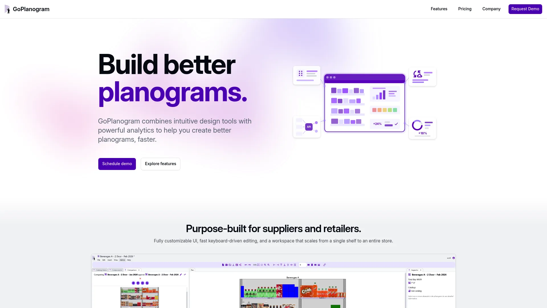 GoPlanogram cloud-based planogram software interface