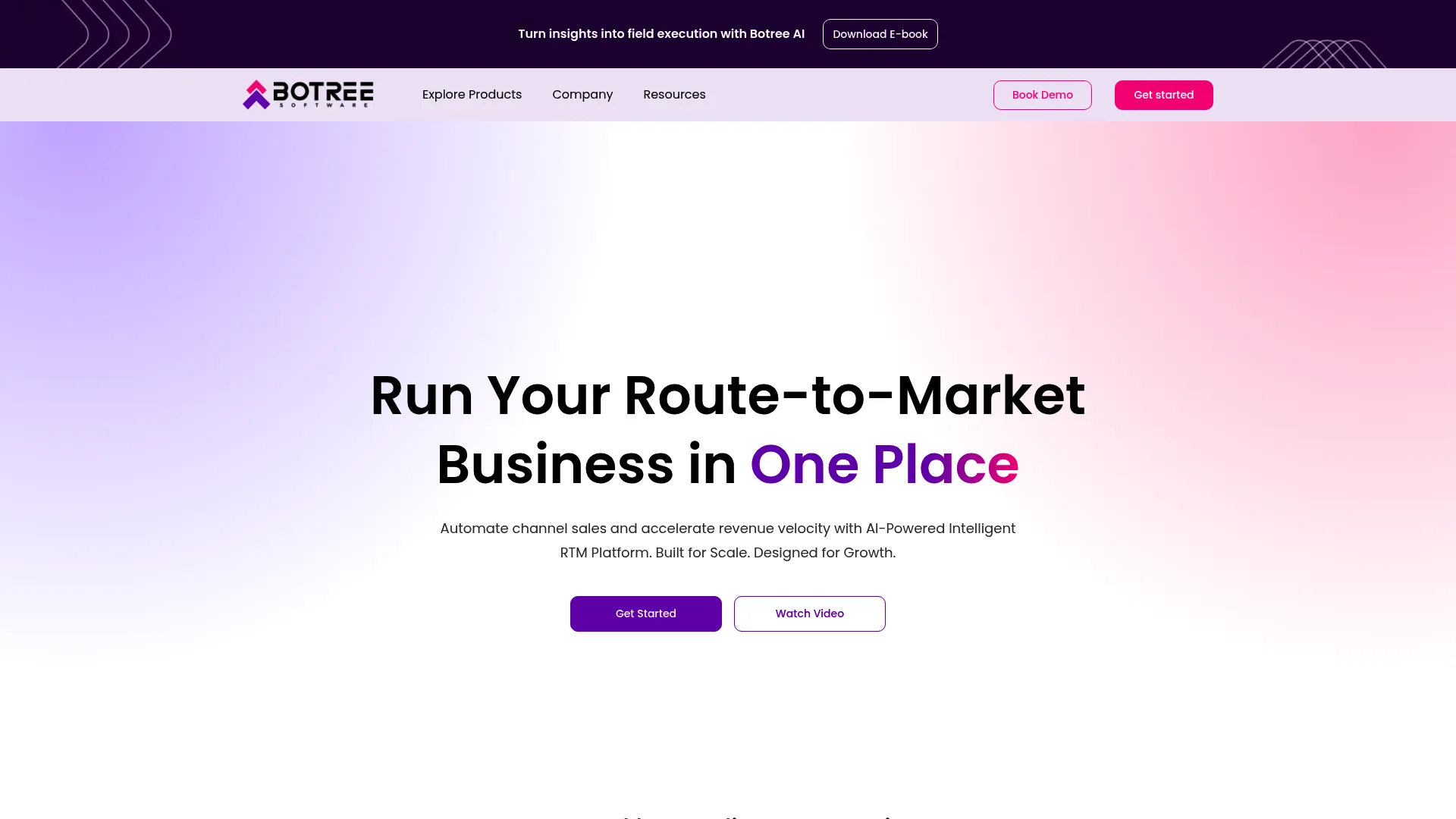 Botree AI route-to-market and distributor management software