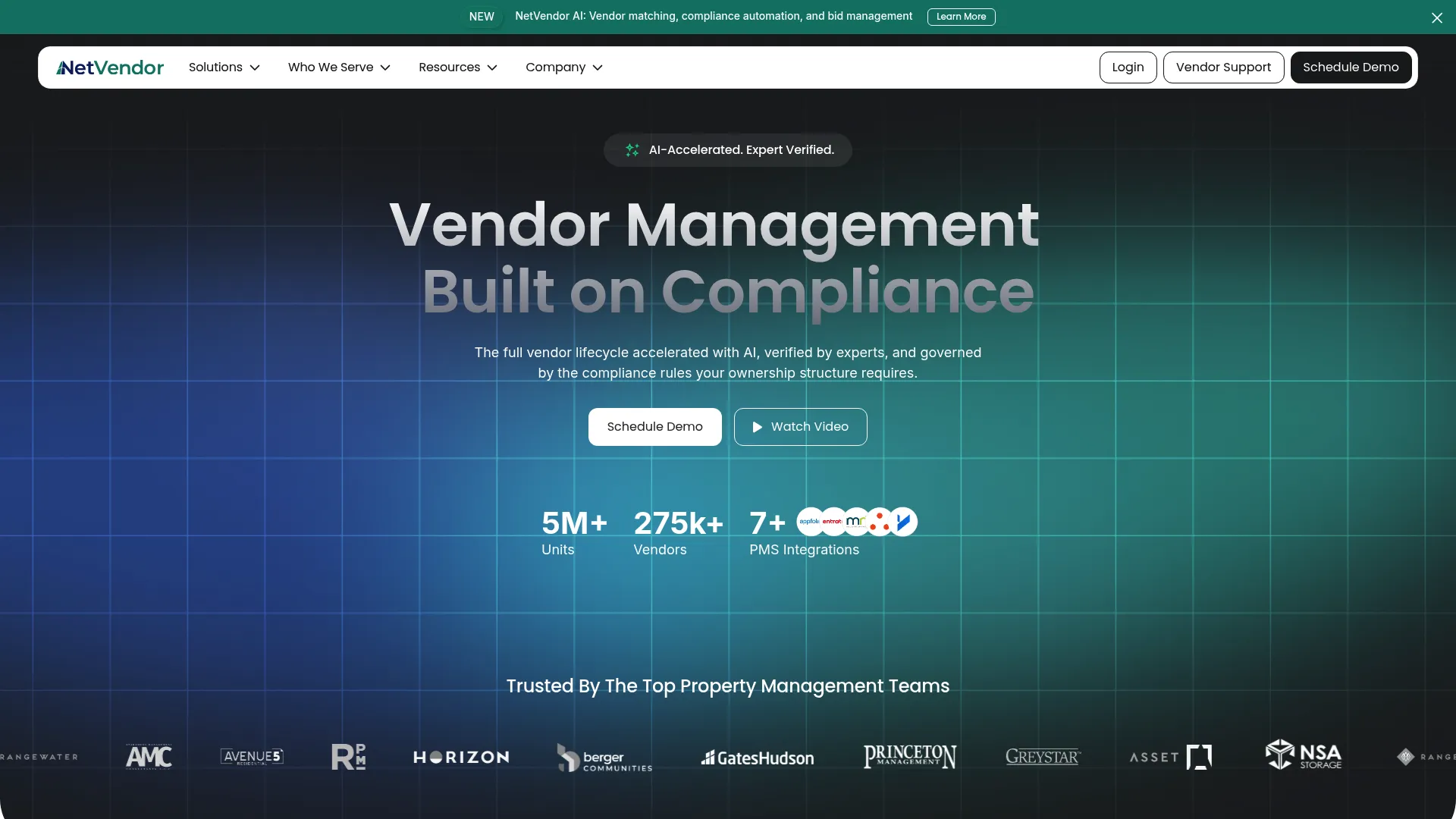 NetVendor compliance-led vendor management platform