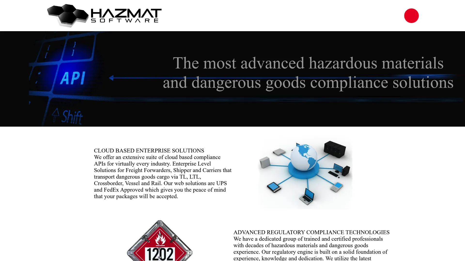 Hazmat Software hazardous materials compliance APIs
