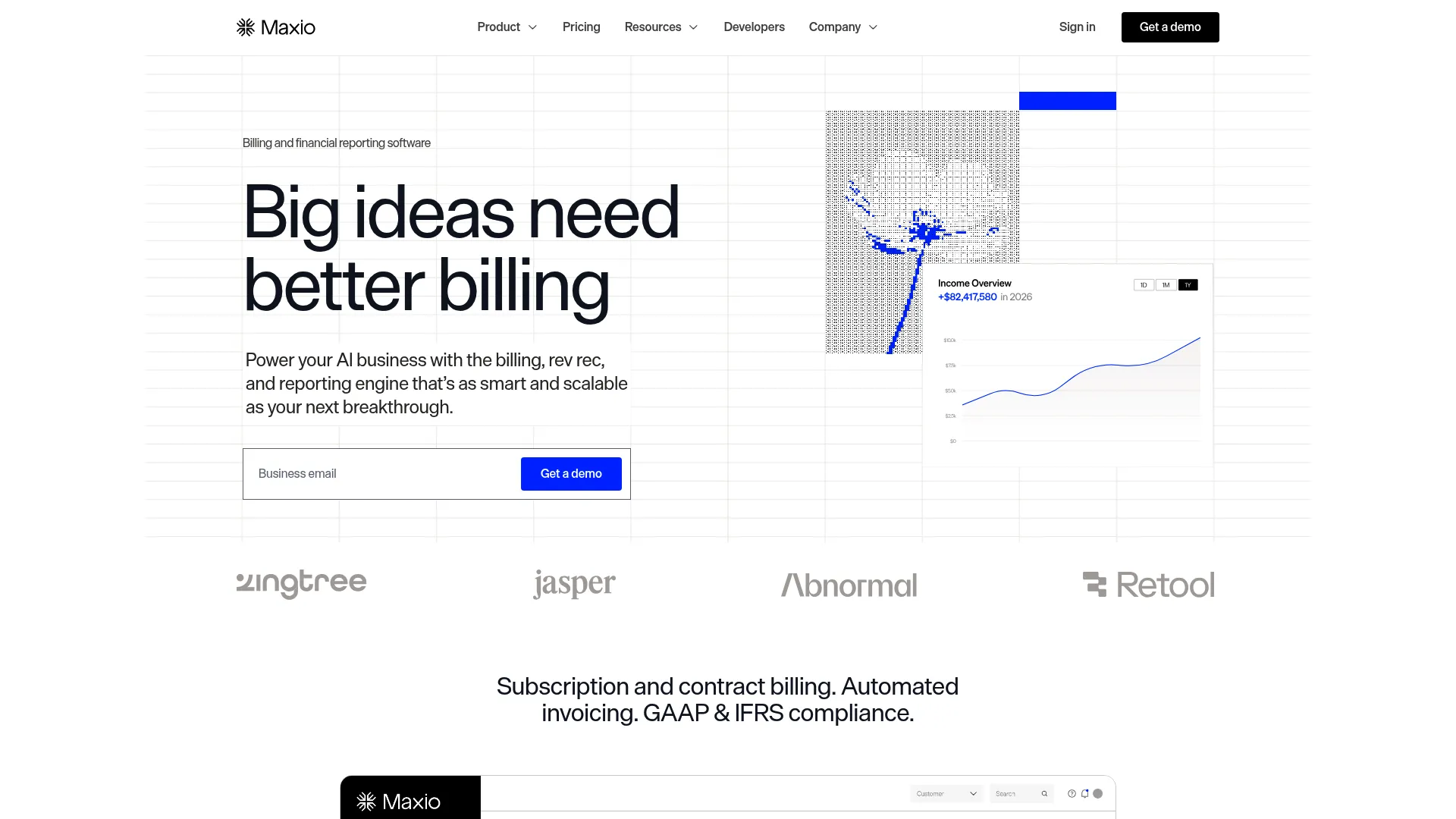 Maxio financial operations platform for B2B SaaS