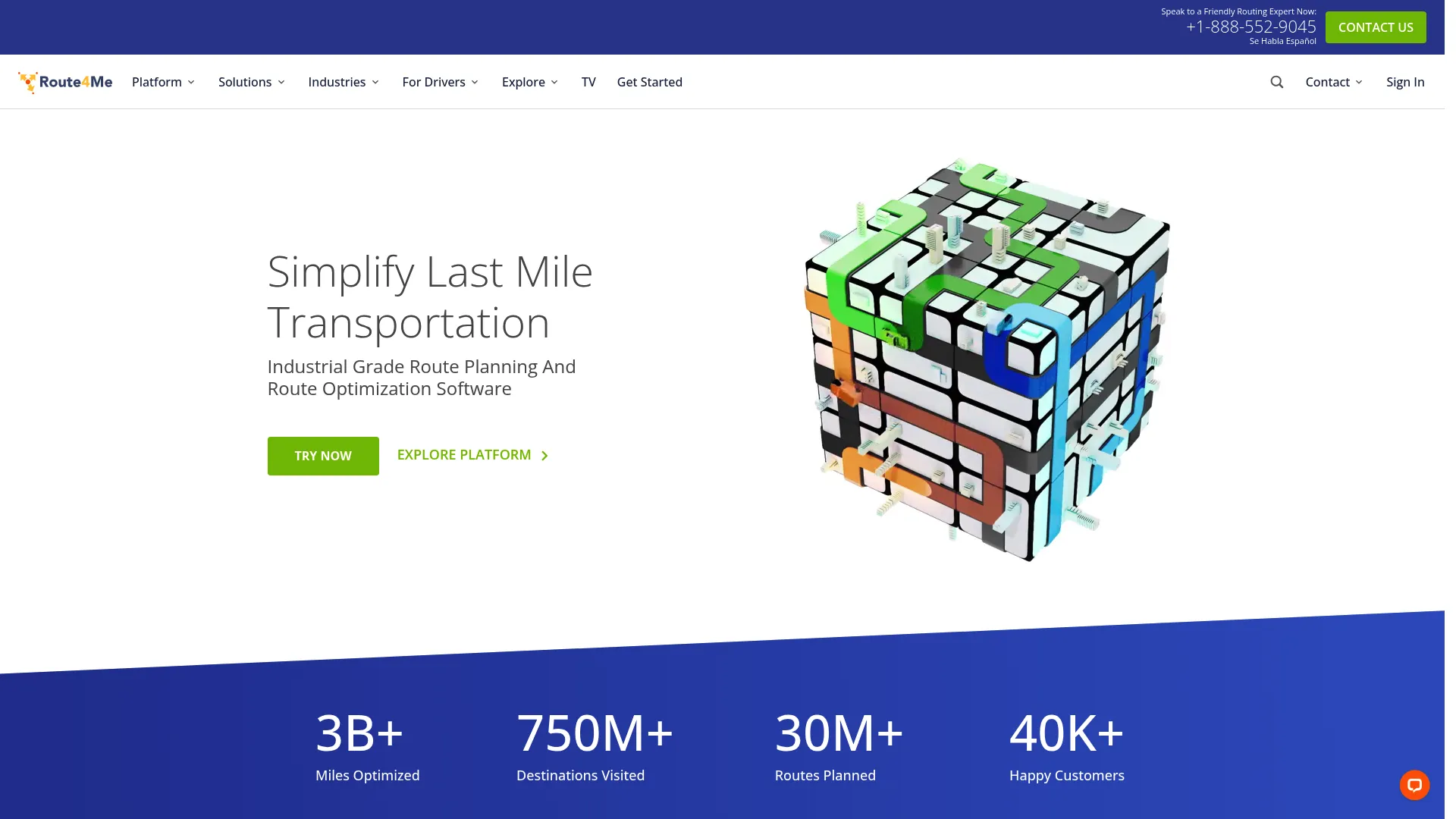 Route4Me route optimization software