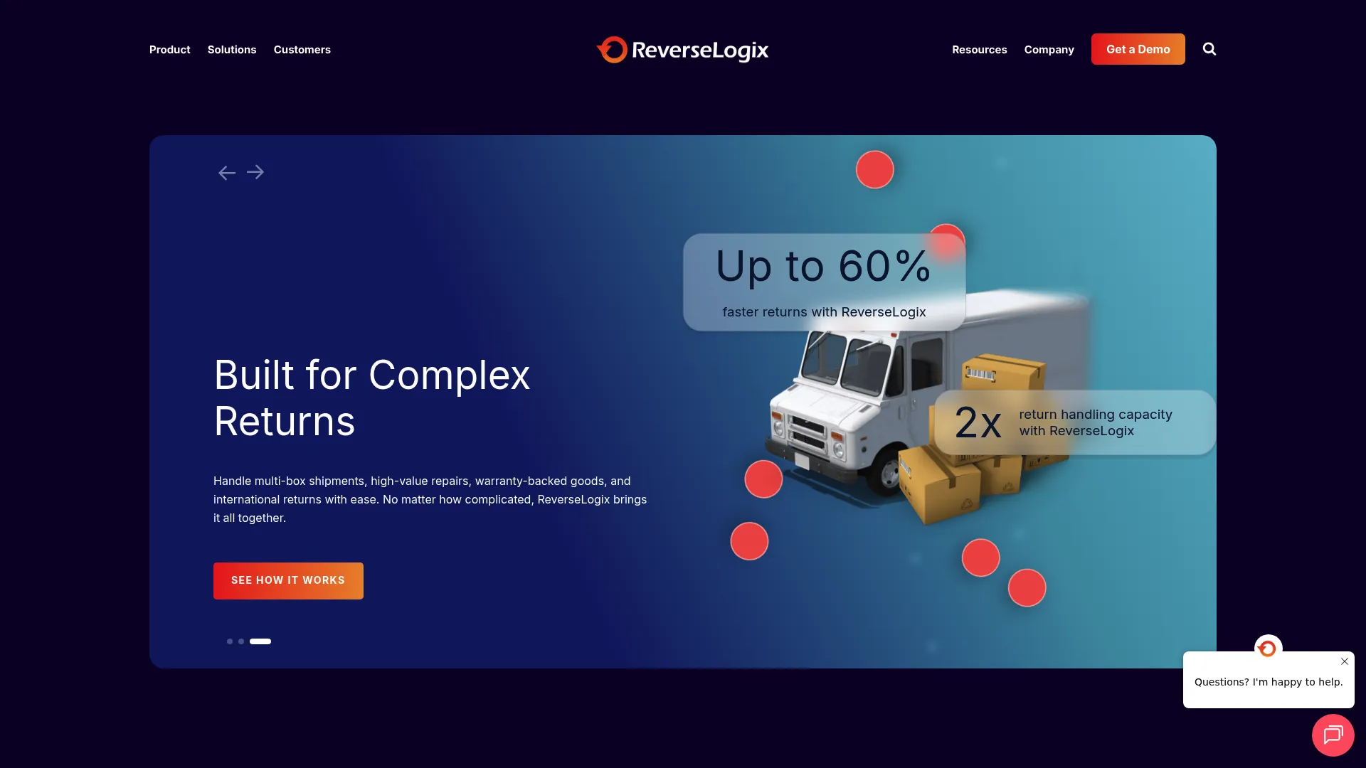 ReverseLogix reverse logistics platform interface
