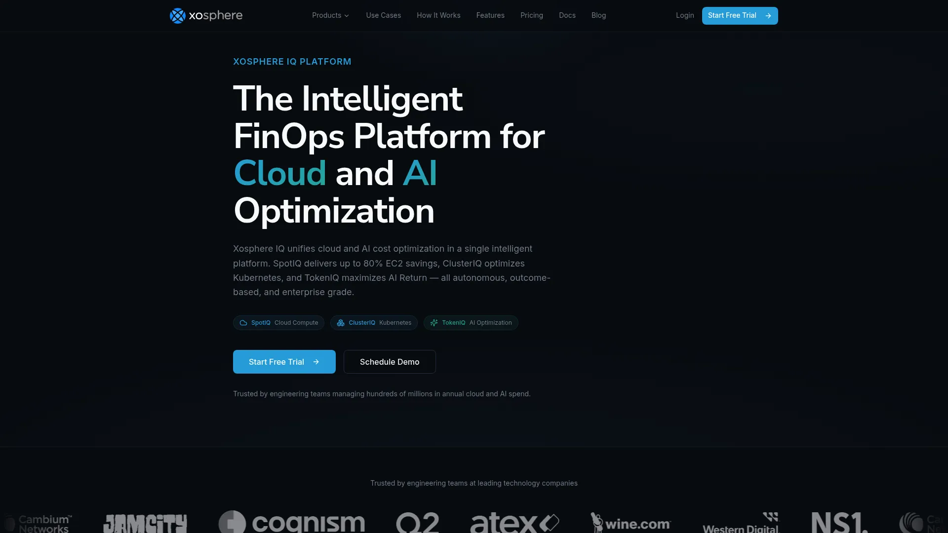 Xosphere Instance Orchestrator product screenshot