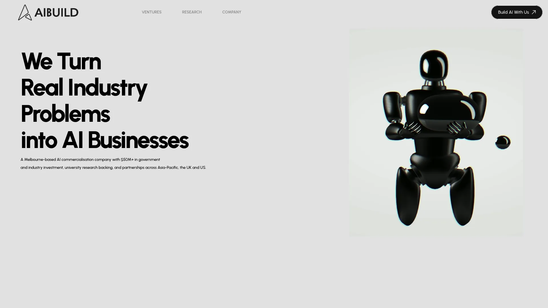 Aibuild software screenshot