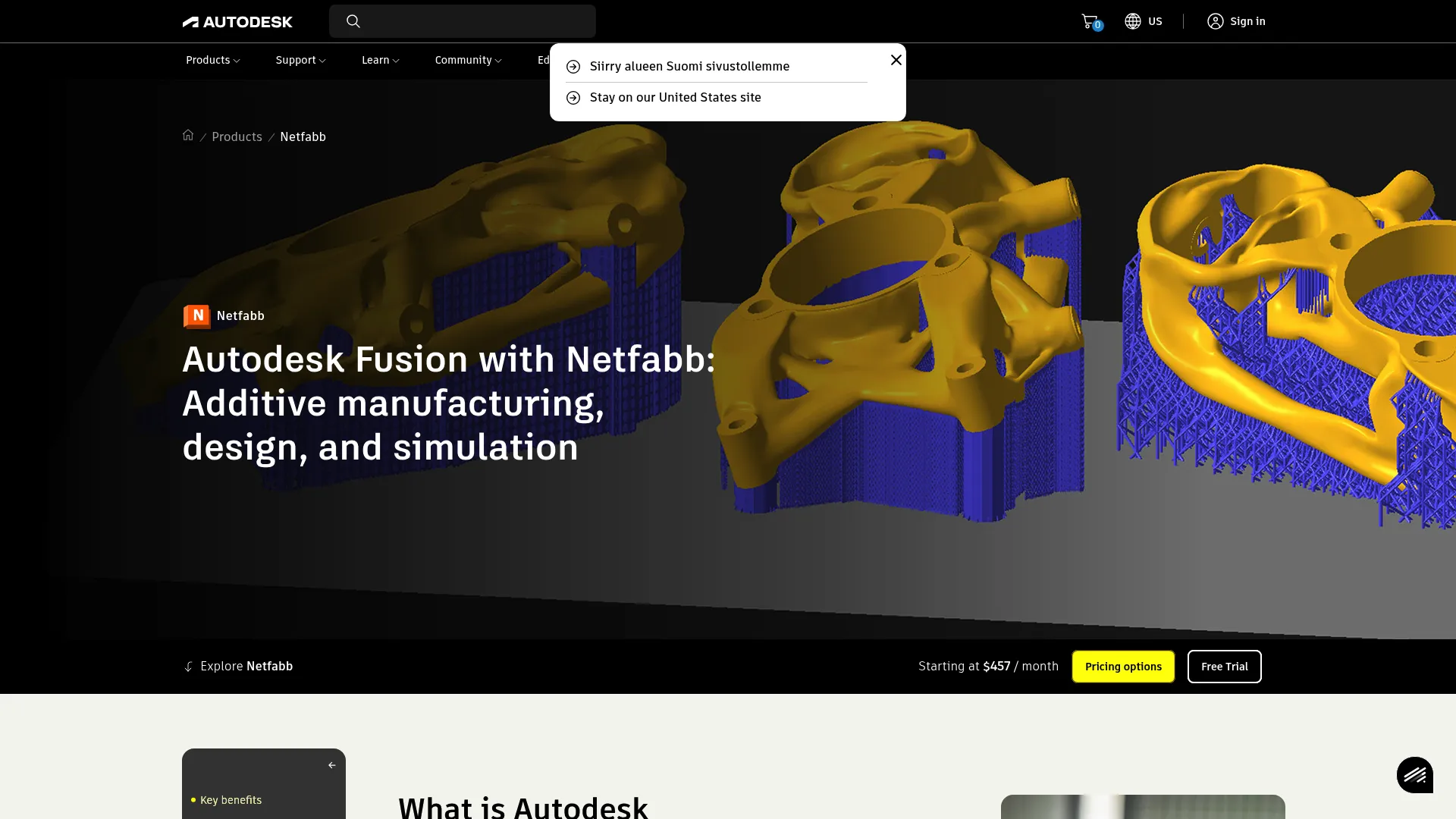Autodesk Netfabb build preparation and simulation