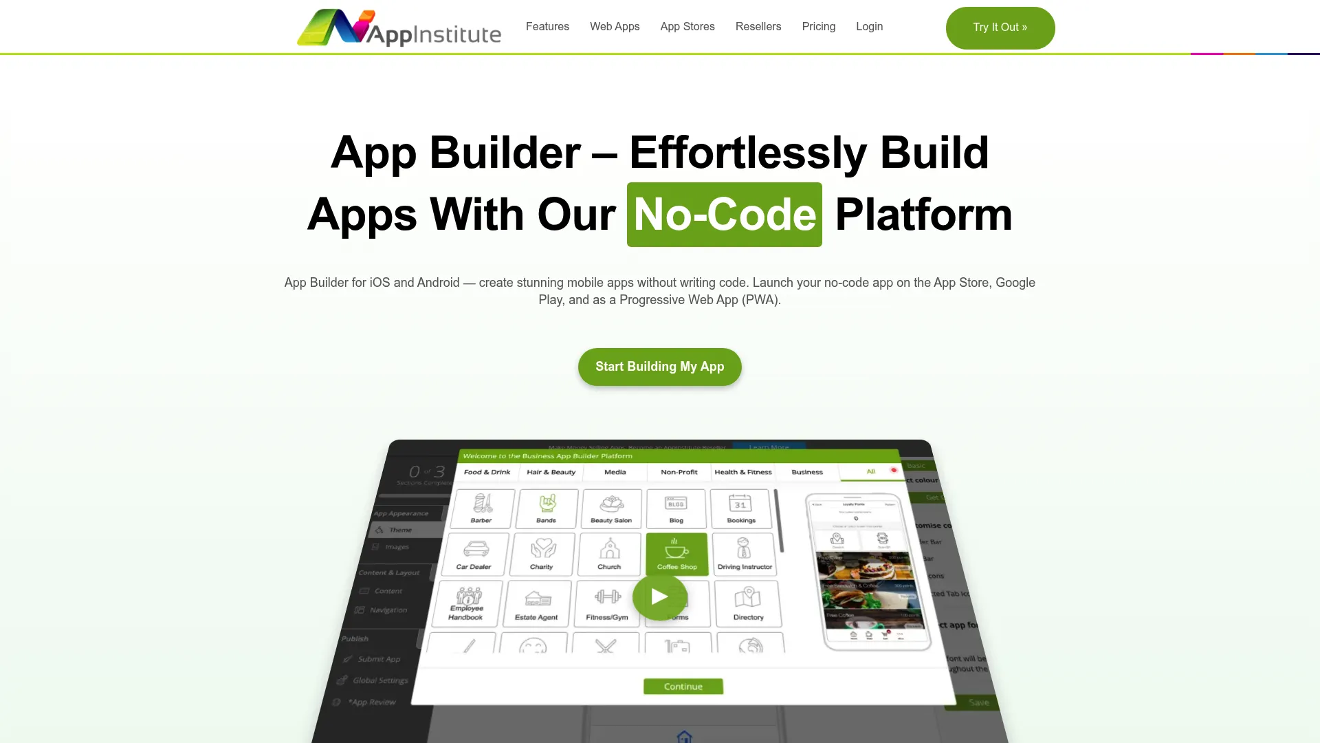 AppInstitute app builder