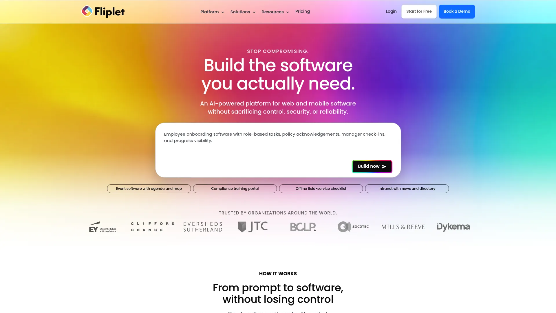 Fliplet app builder