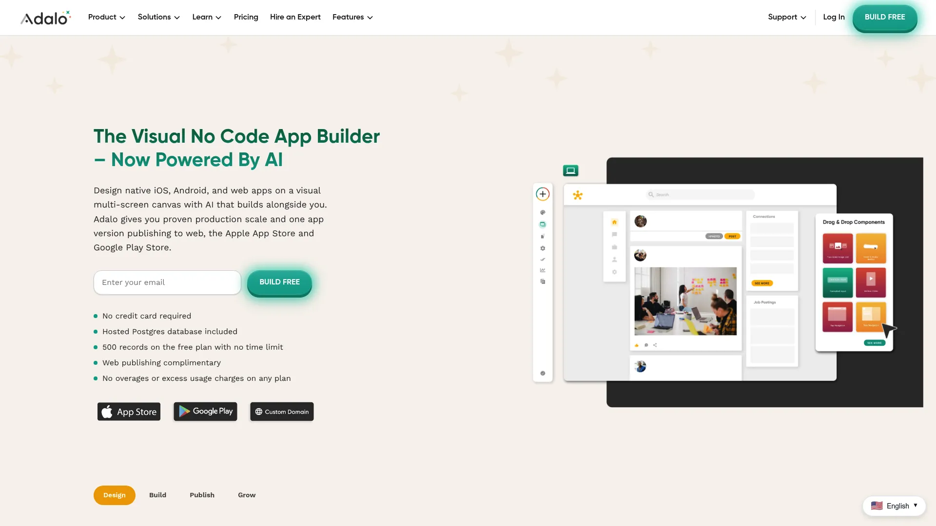 Adalo no-code app builder