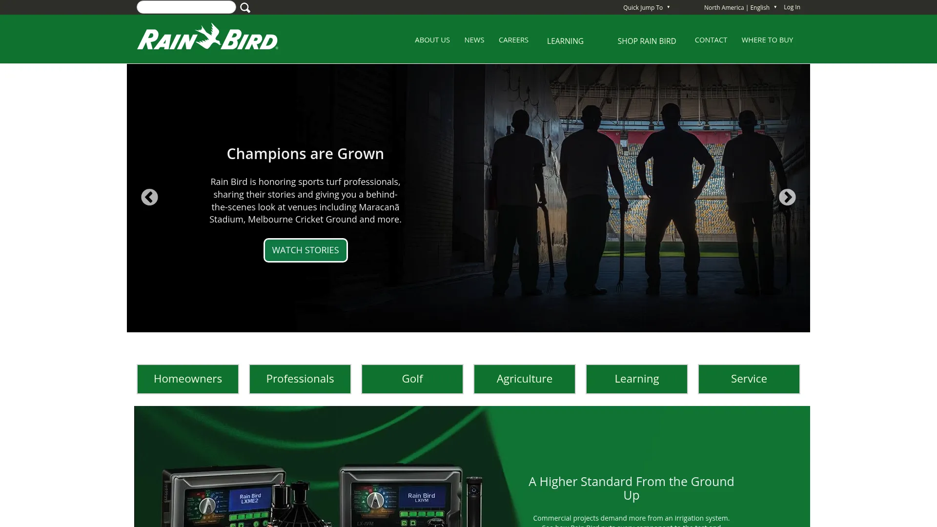 Rain Bird ARC6 smart irrigation controller product page