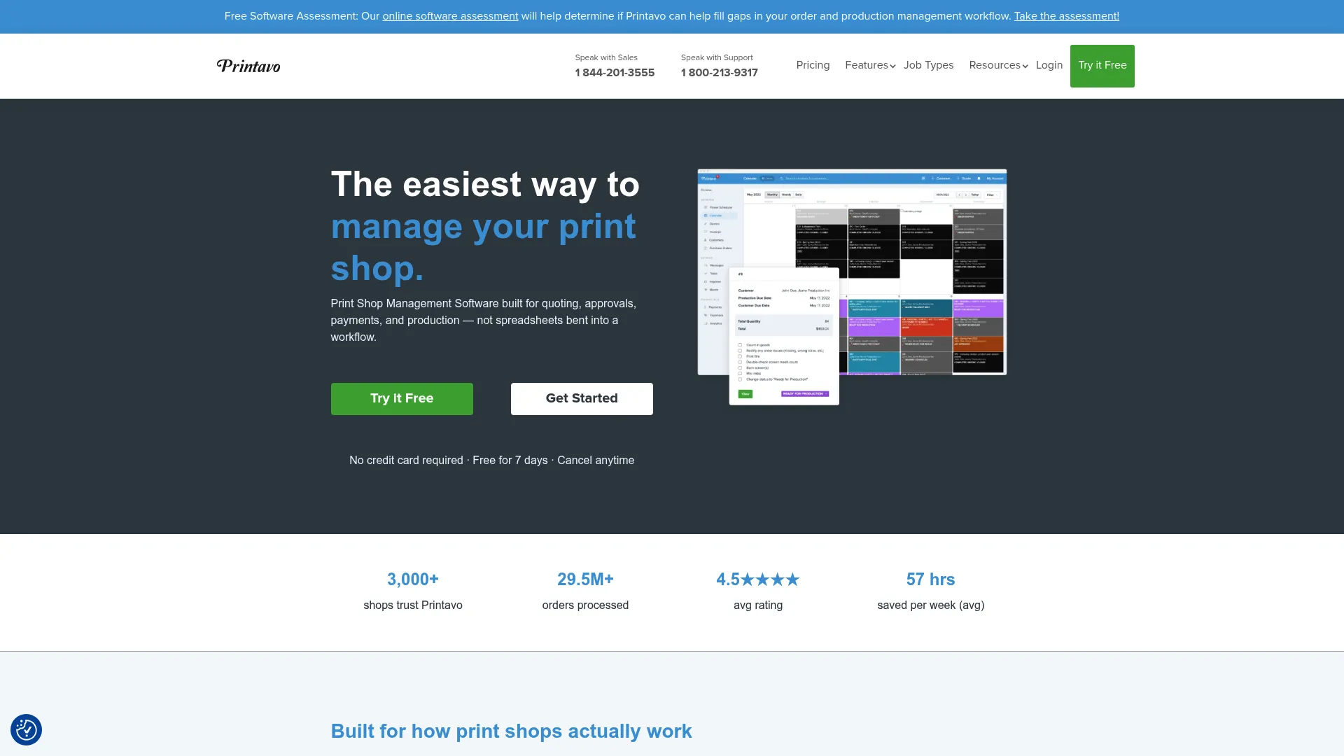 Printavo screen printing shop management software