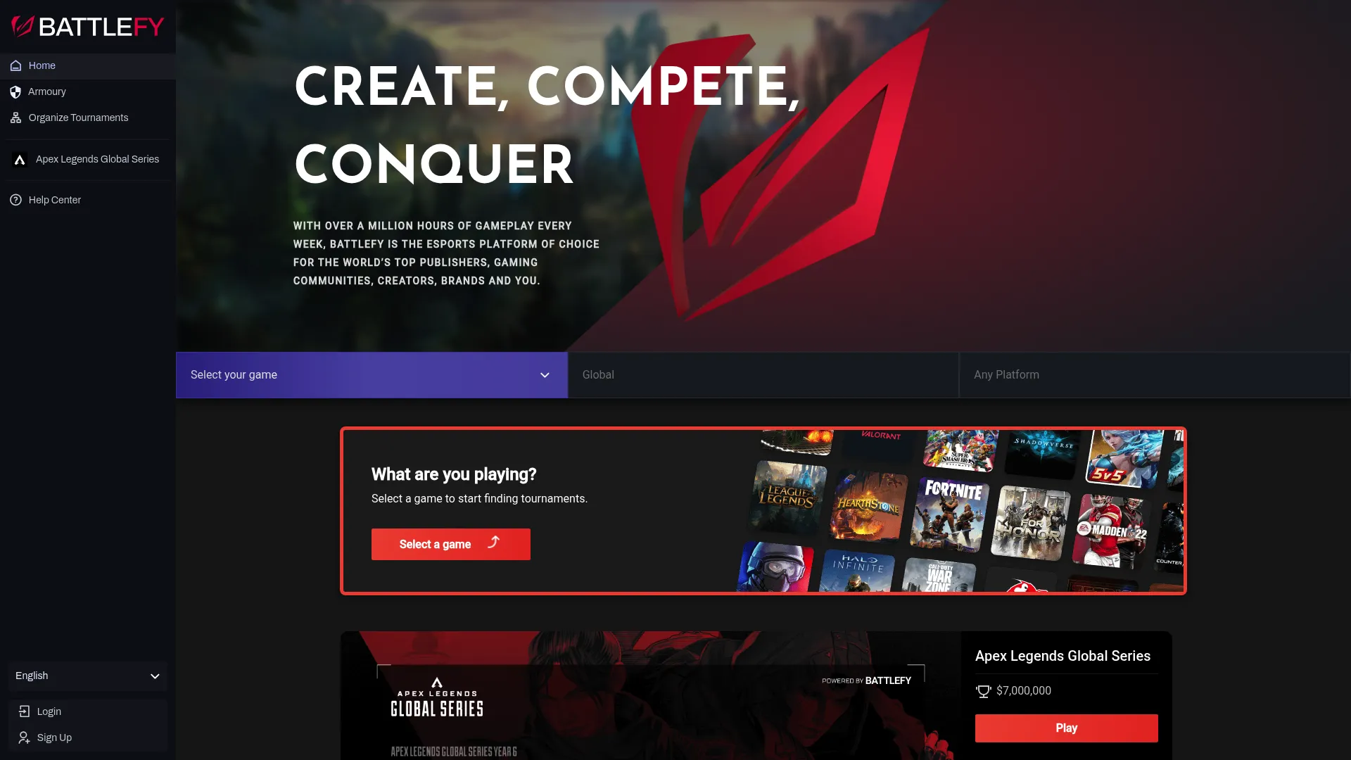 Battlefy esports tournament platform