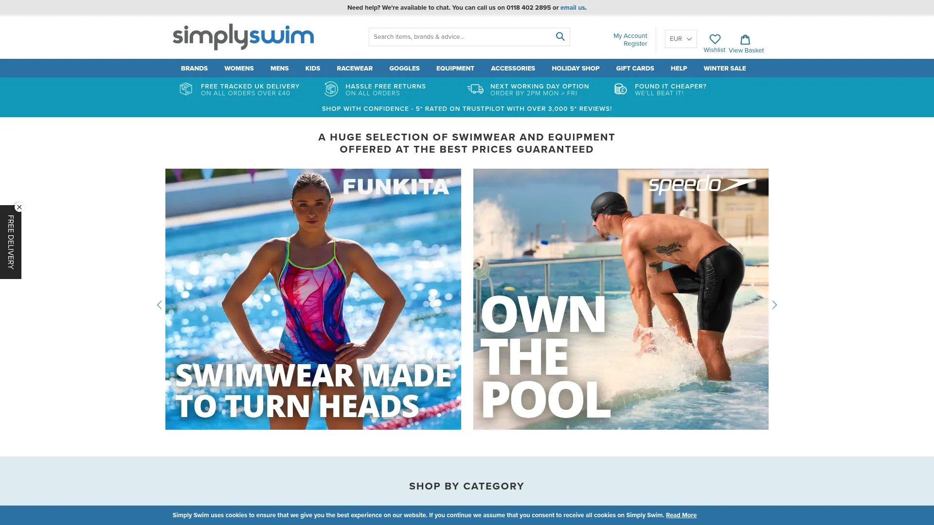 SimplySwim swim retail and equipment