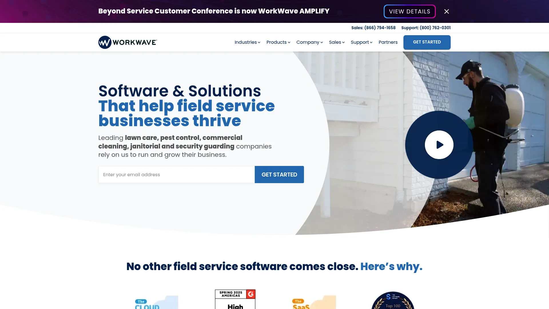 WorkWave field service and delivery software platform
