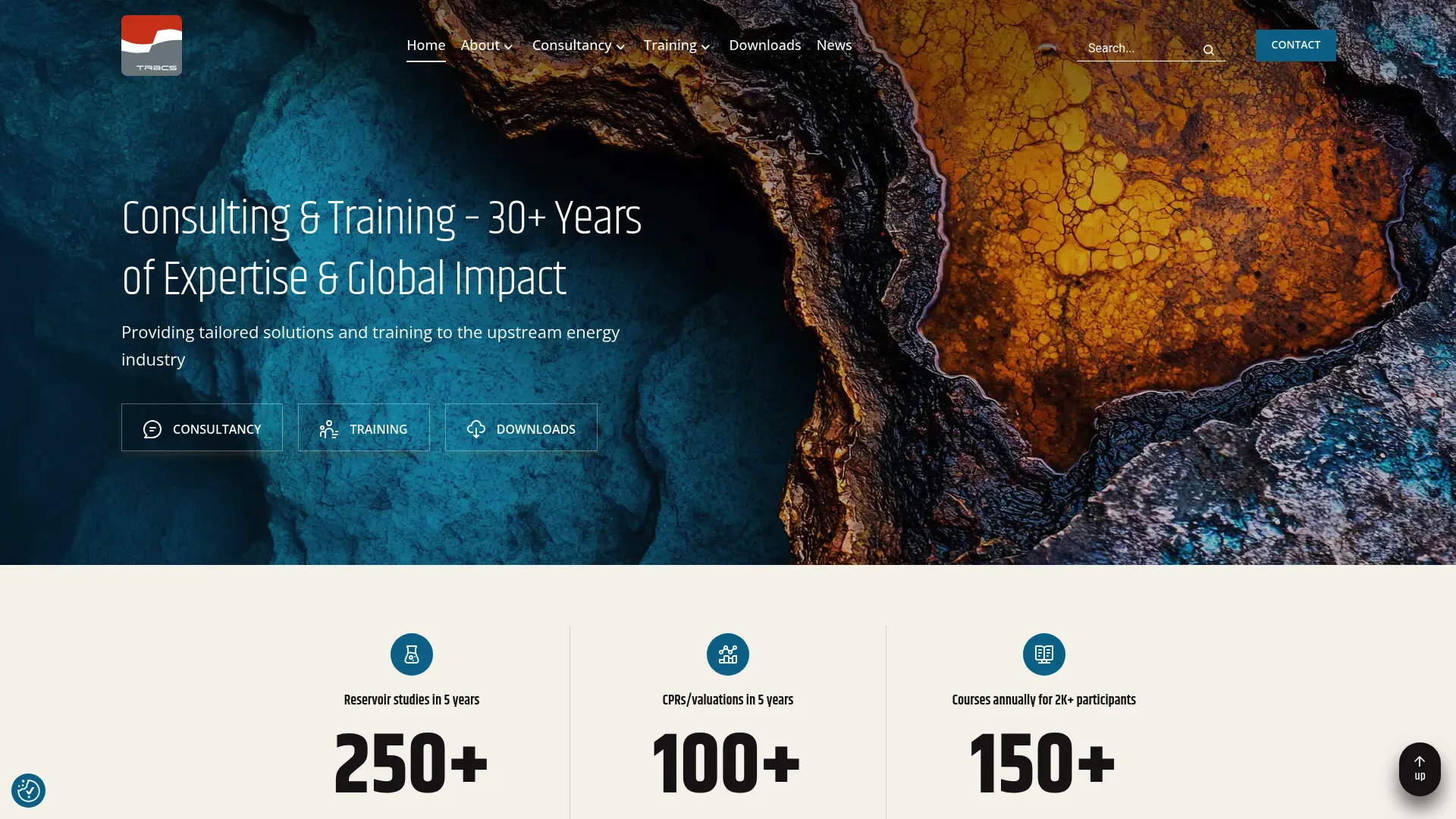 TRACS Scheduling Software homepage