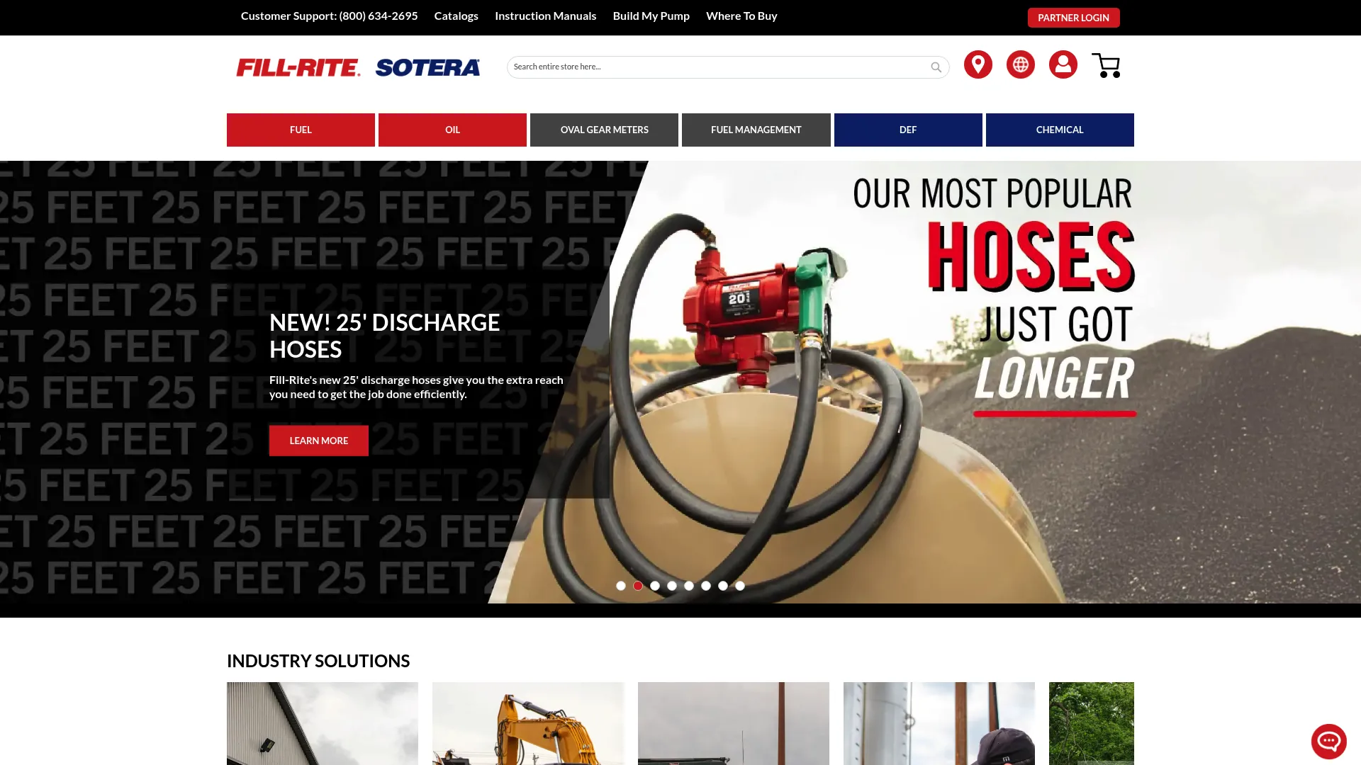 Fill-Rite fuel transfer equipment and management