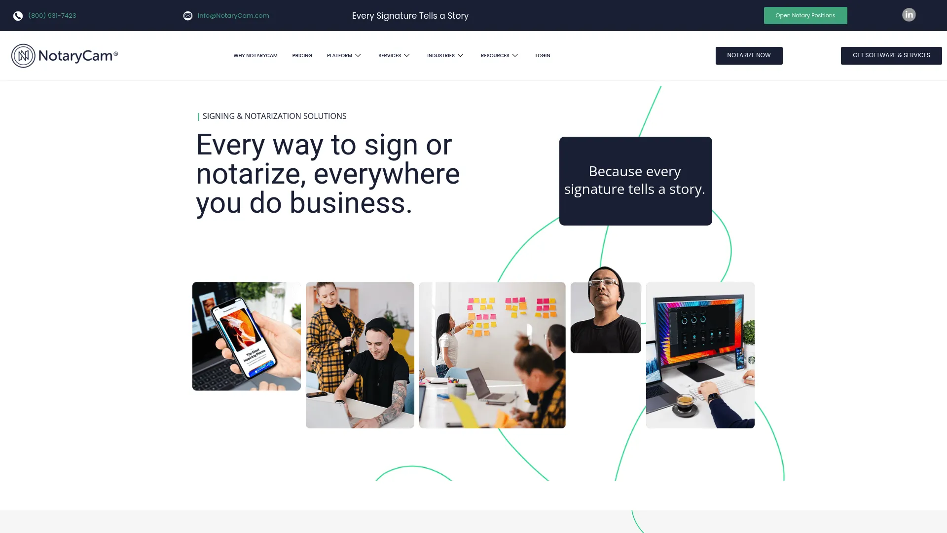 NotaryCam online notarization service
