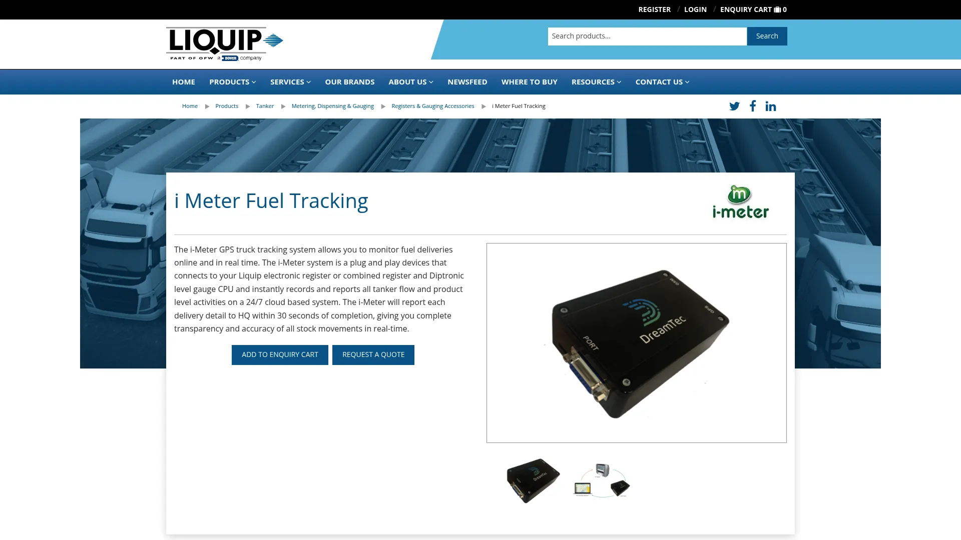i-Meter fuel delivery tracking system by Liquip