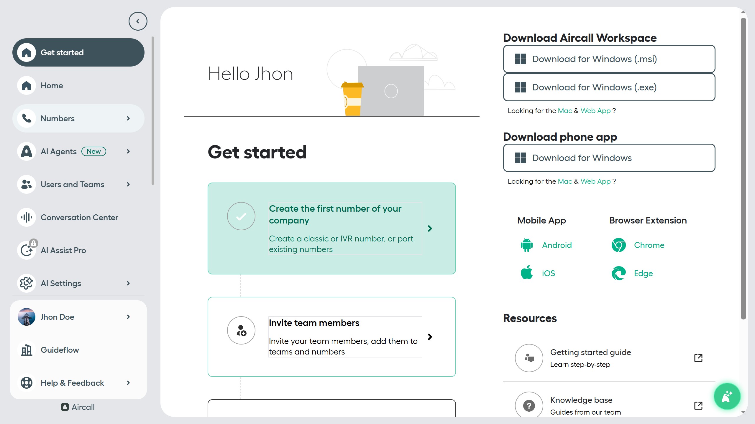 How to create a standard IVR in Aircall