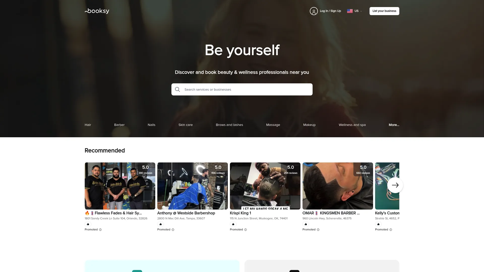 Booksy booking and business management app