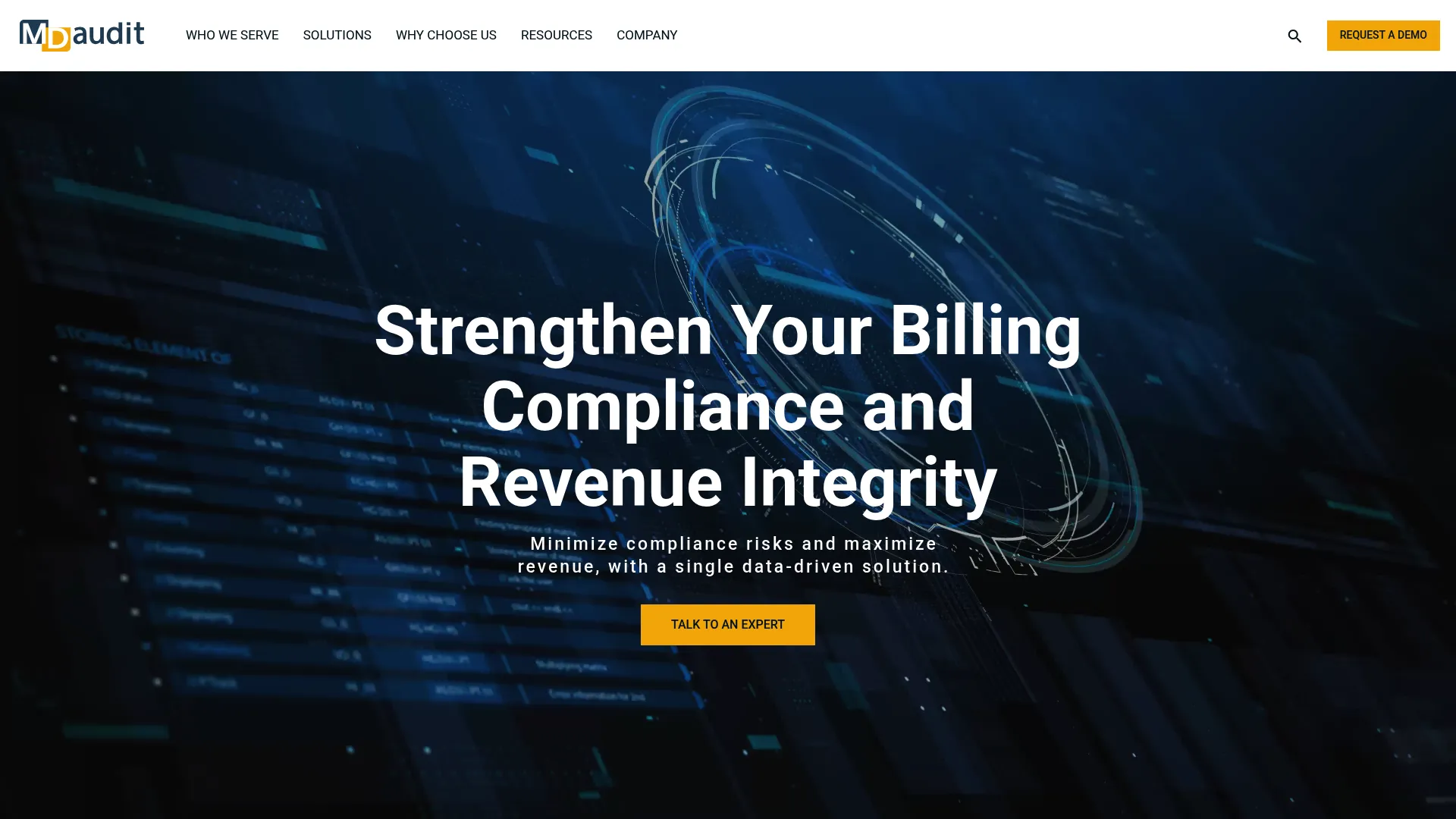 MDaudit revenue integrity and billing compliance platform