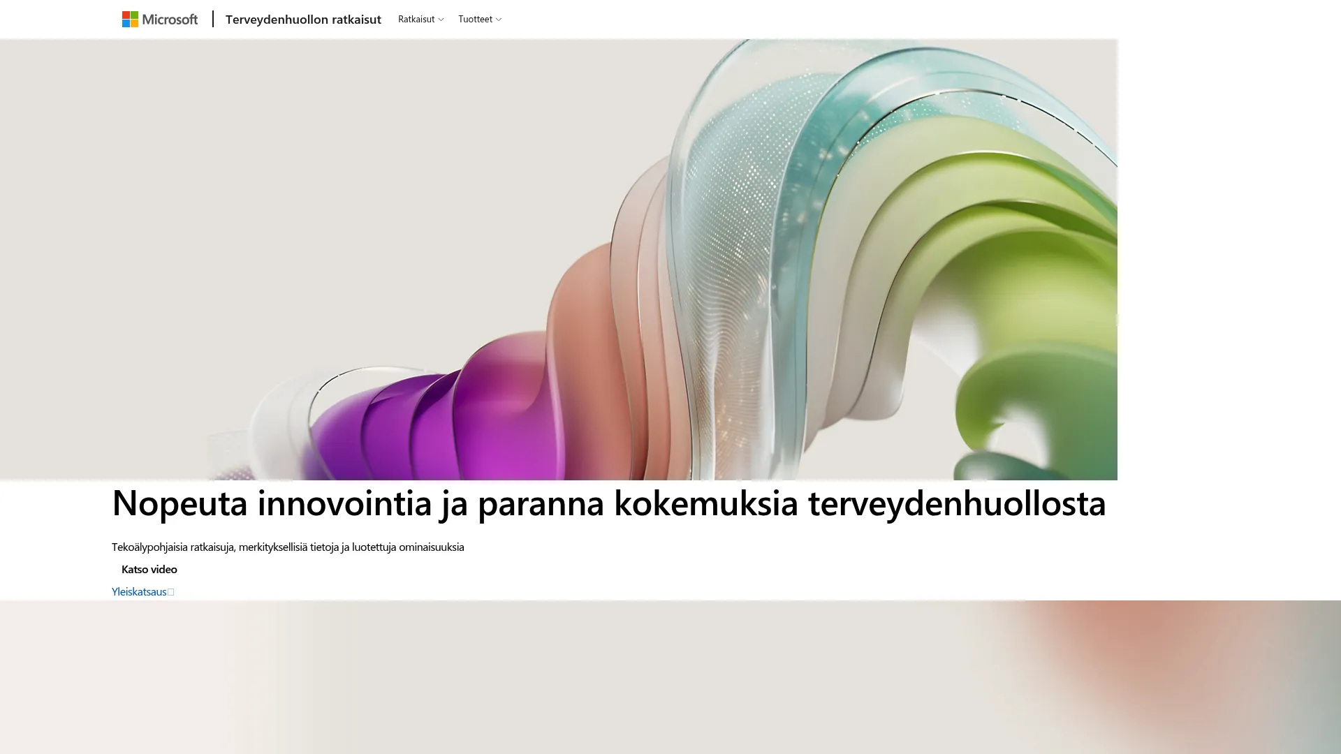 Nuance DAX Copilot clinical documentation homepage