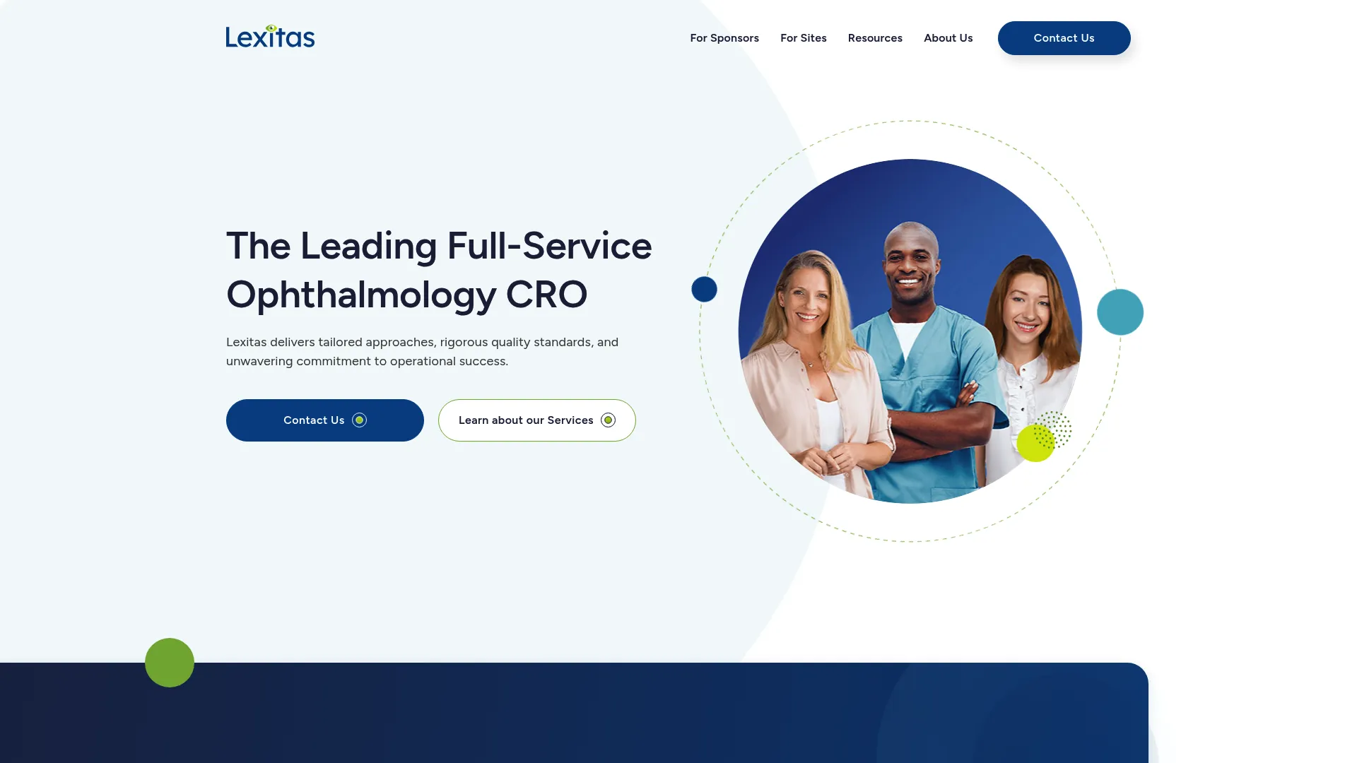 Lexitas litigation support and deposition services homepage