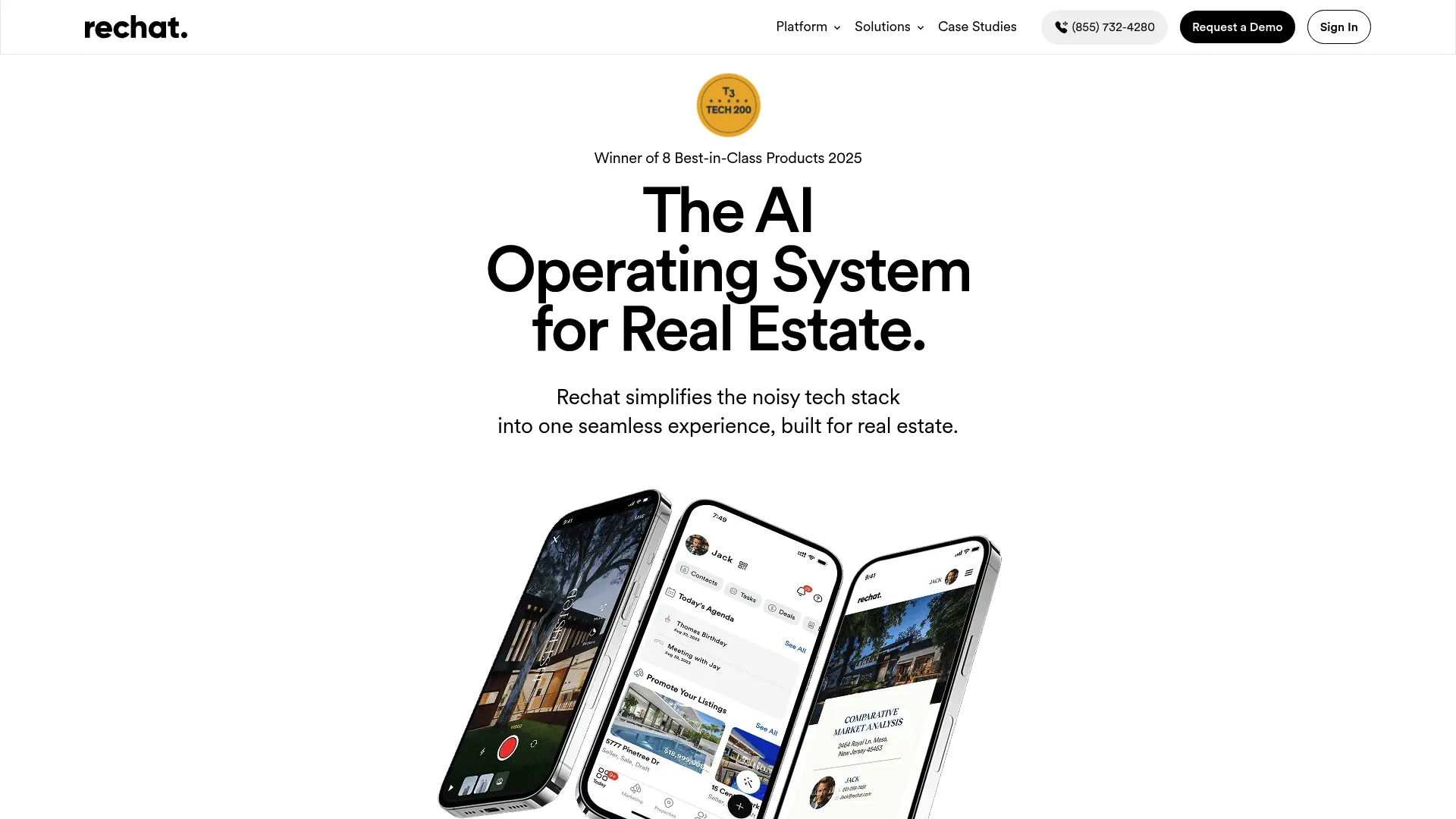Rechat all-in-one real estate operating platform