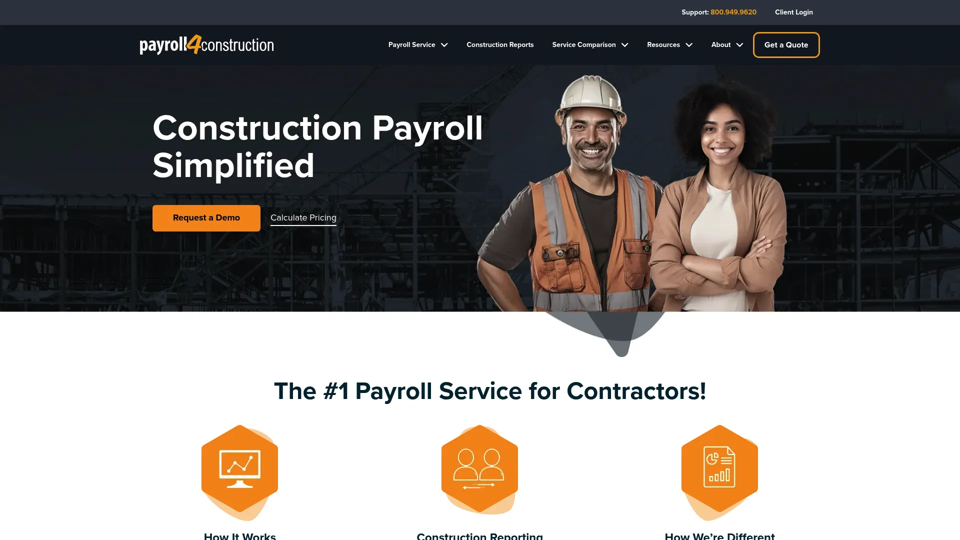 Payroll4Construction construction payroll service