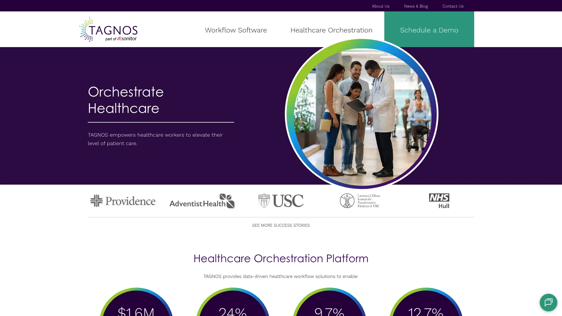 TAGNOS OR Planning software interface