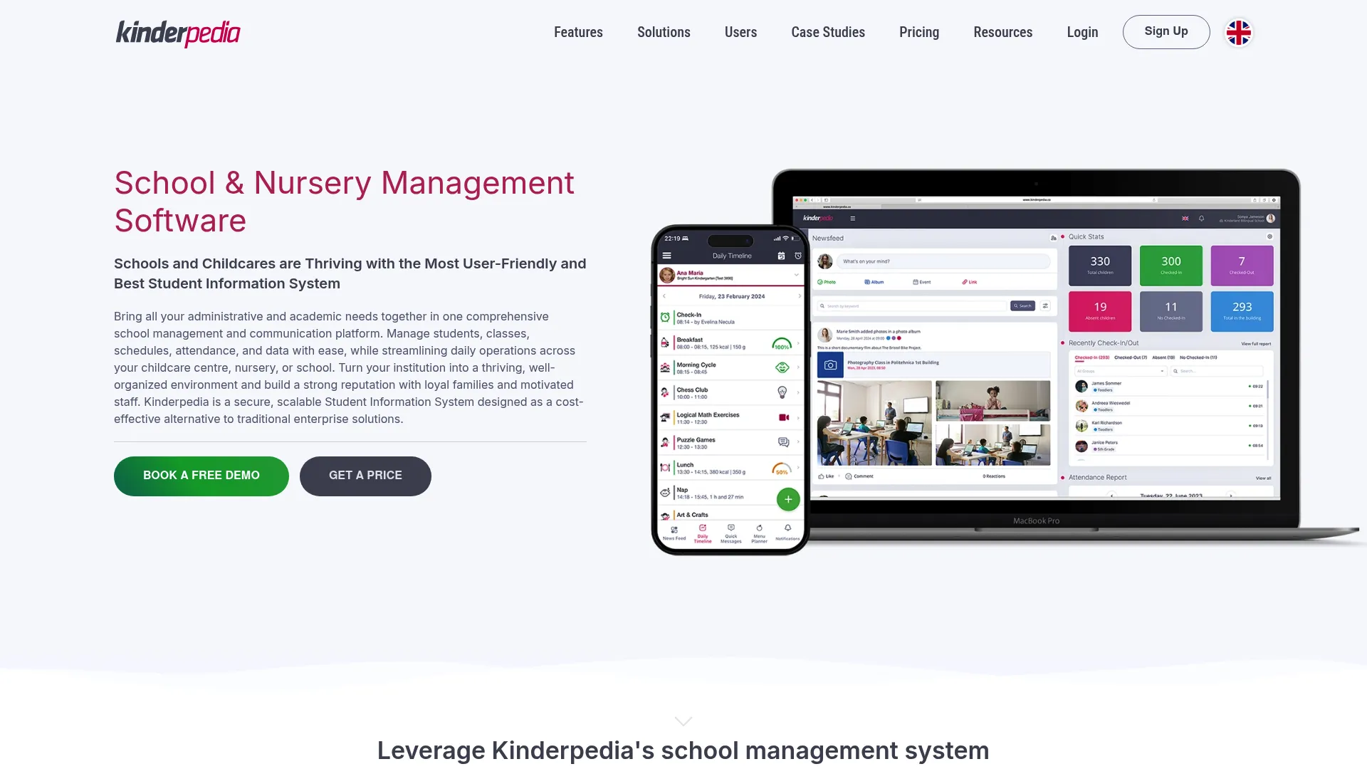 Kinderpedia school management and communication platform