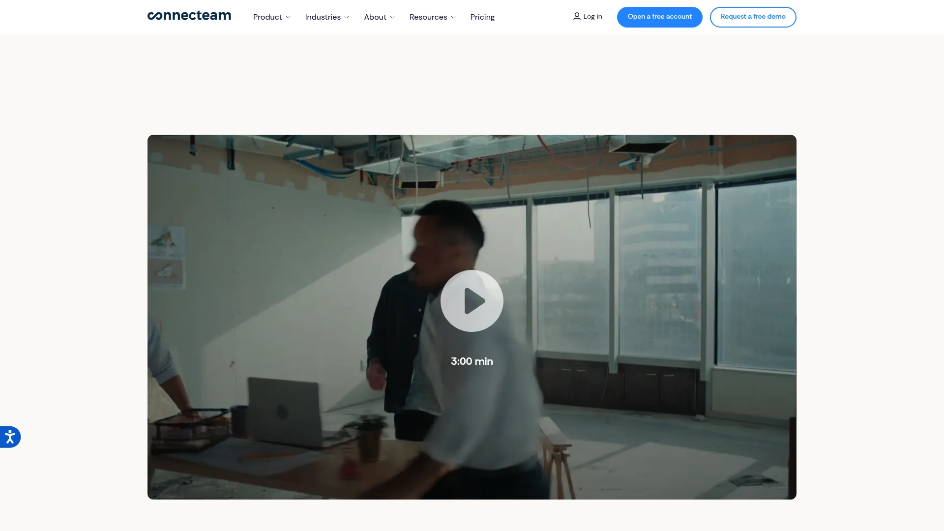 Connecteam workforce management app homepage for frontline teams